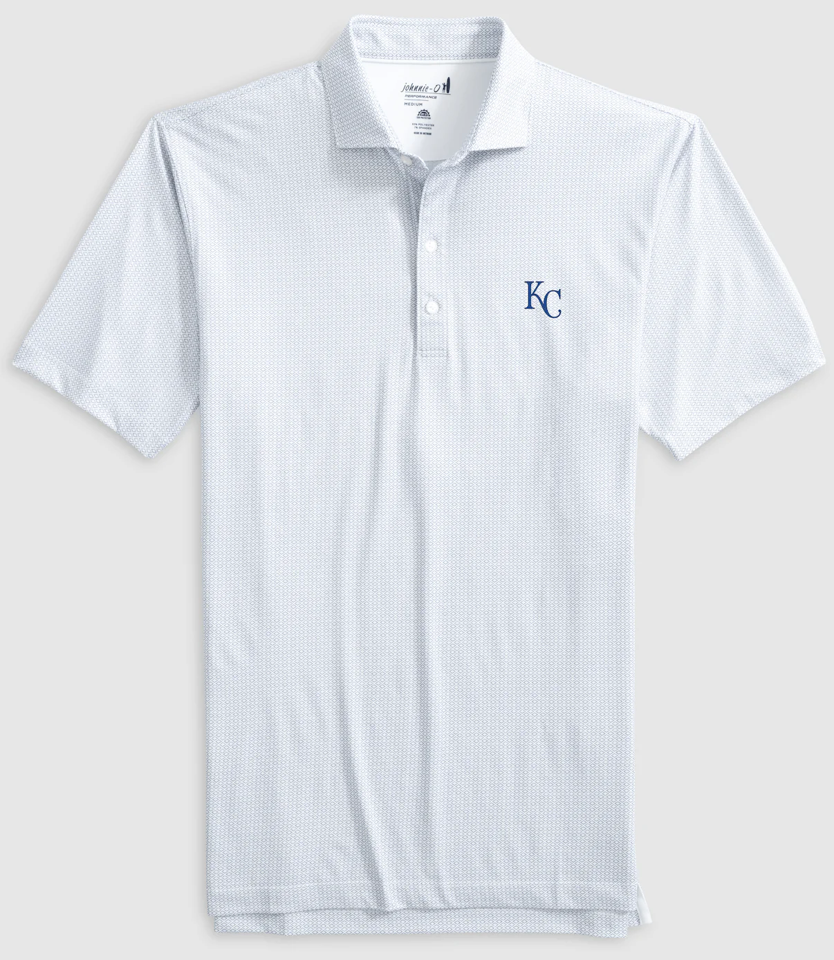Kansas City Royals Slade Performance Jersey Printed Polo - Image 2