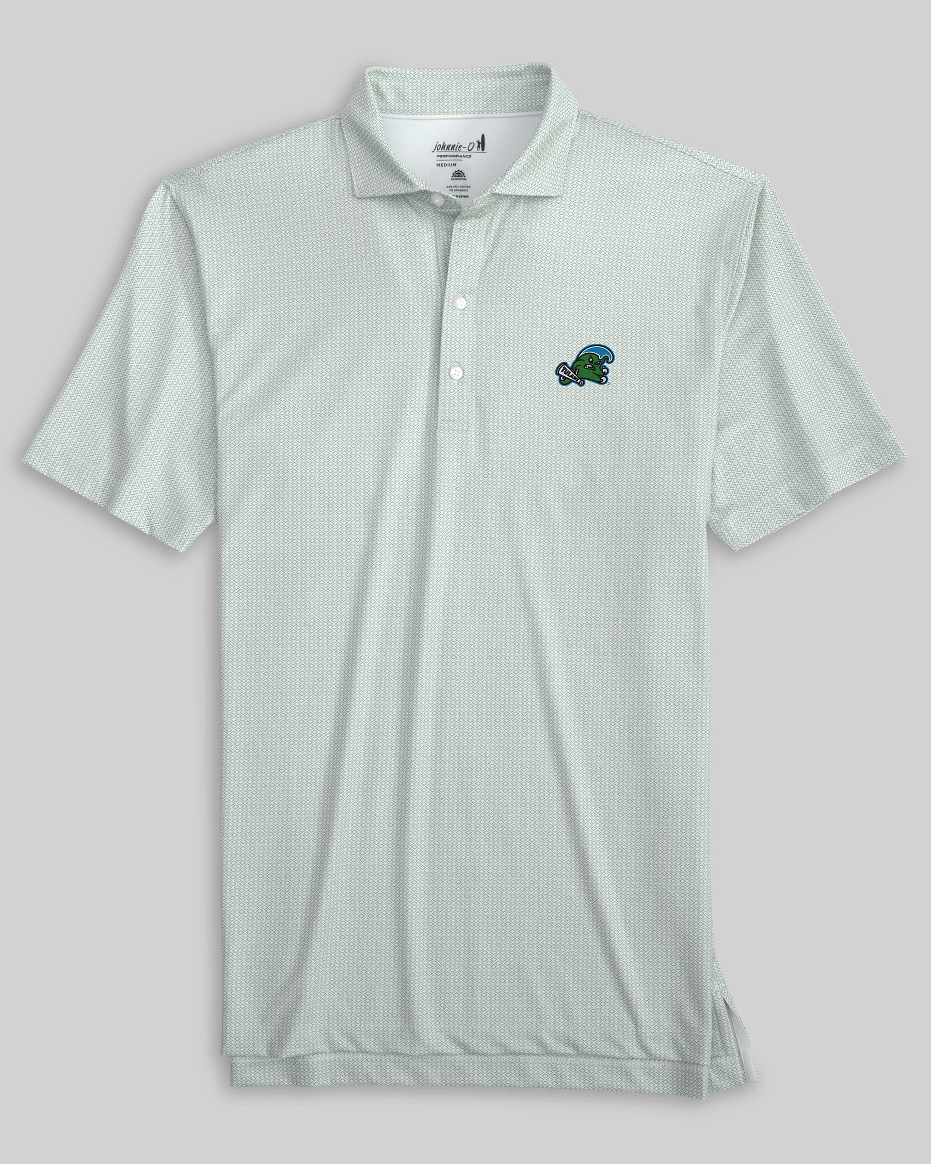 Tulane Slade Performance Jersey Polo - Angry Wave Logo - Image 8