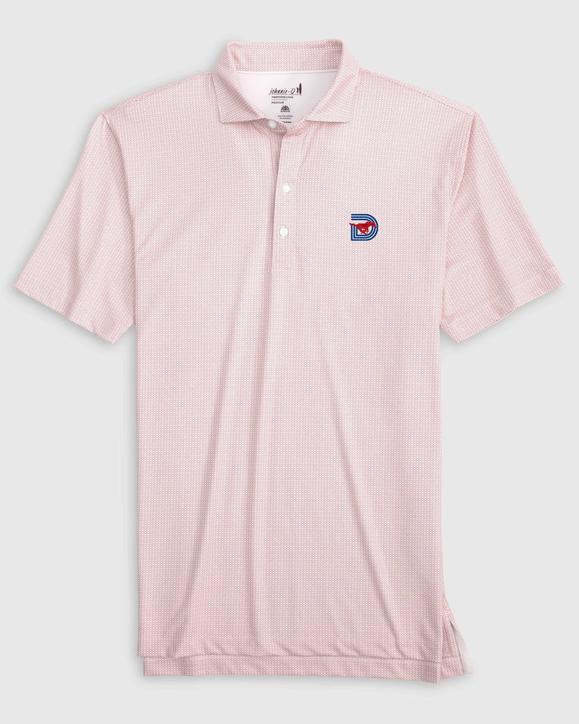 Southern Methodist Slade Performance Jersey Polo - Triple D Logo - Image 12