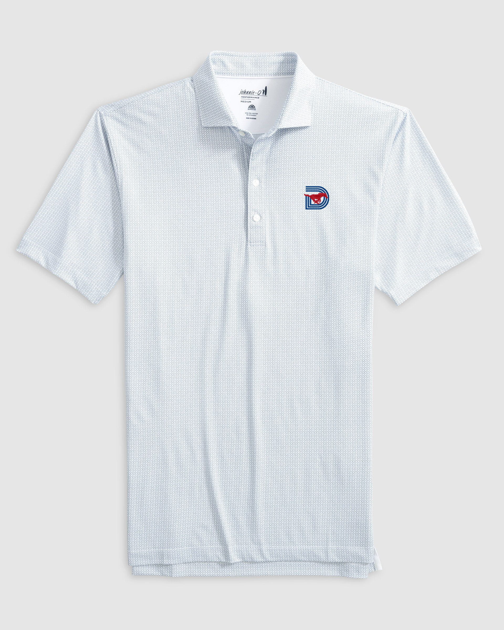 Southern Methodist Slade Performance Jersey Polo - Triple D Logo - Image 13