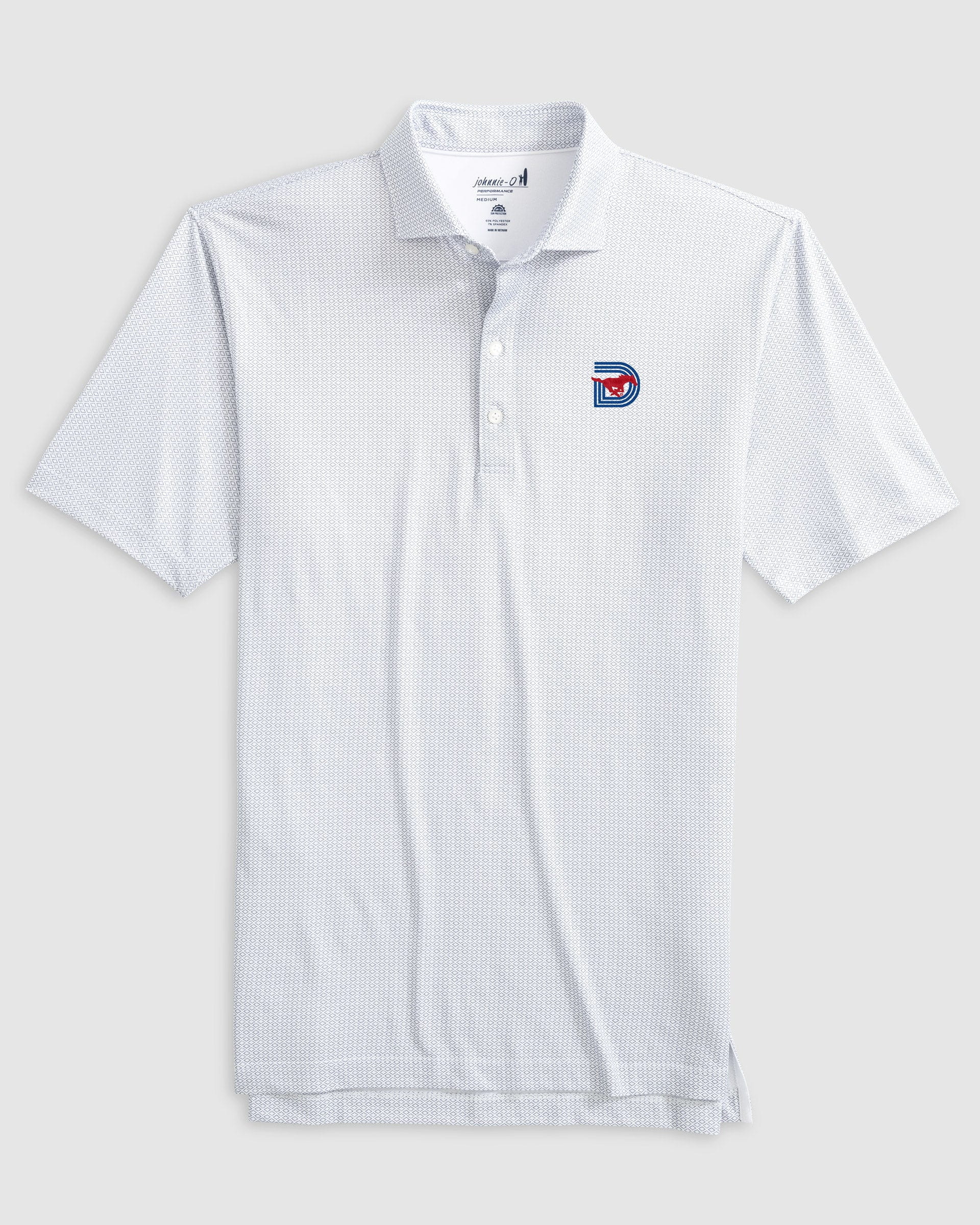 Southern Methodist Slade Performance Jersey Polo - Triple D Logo - Image 15