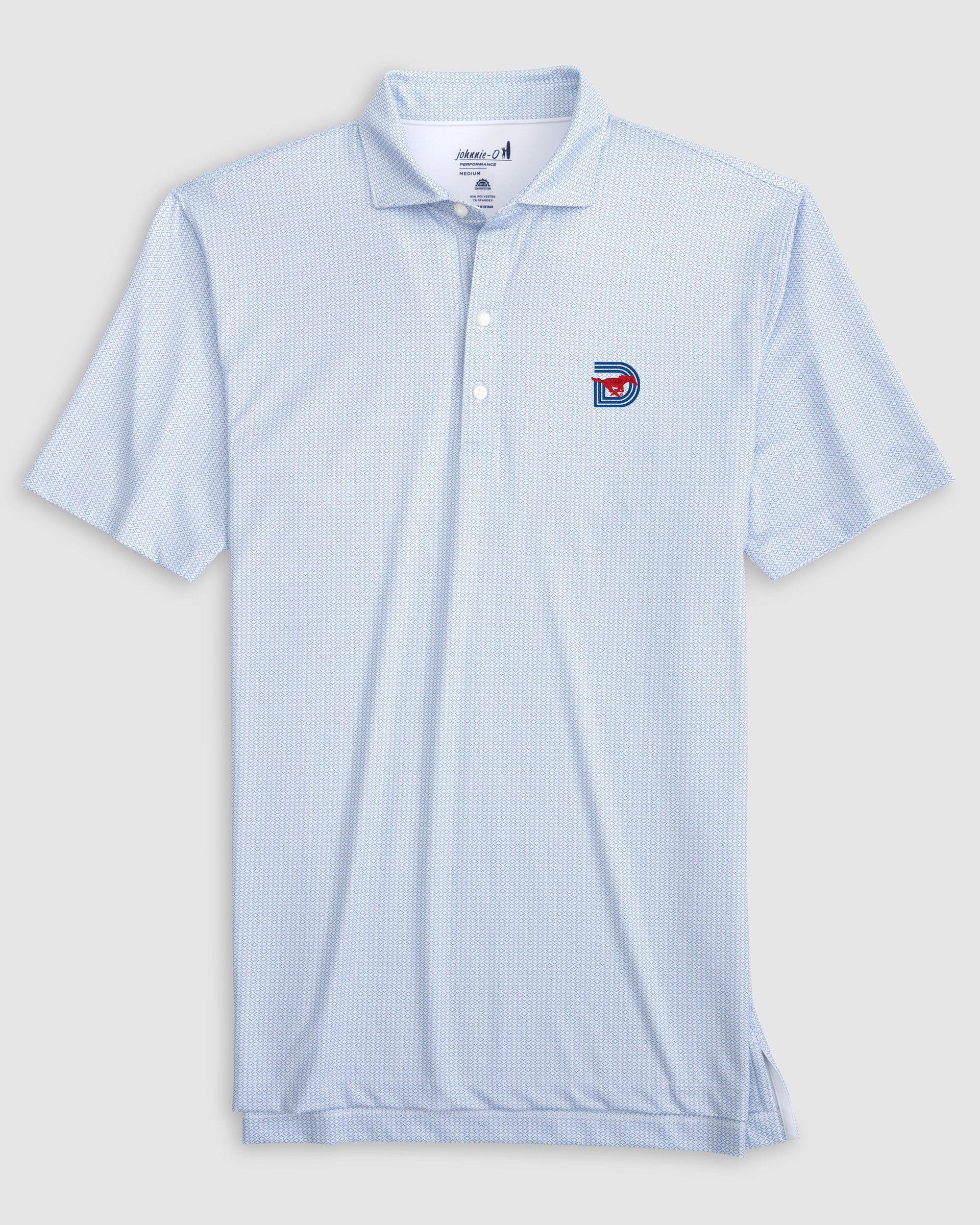Southern Methodist Slade Performance Jersey Polo - Triple D Logo - Image 6