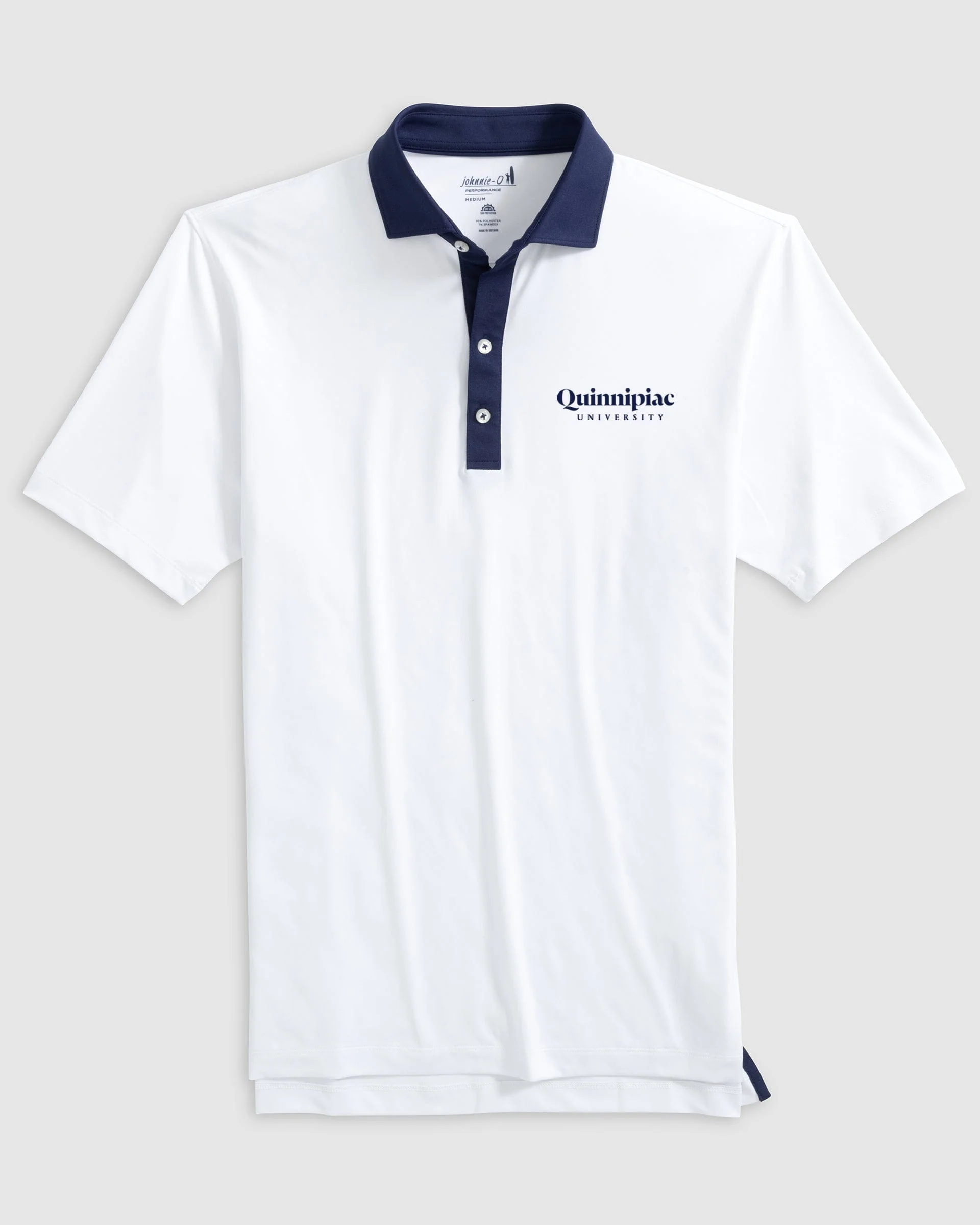 Quinnipiac Ramos Performance Jersey Polo - Script Logo