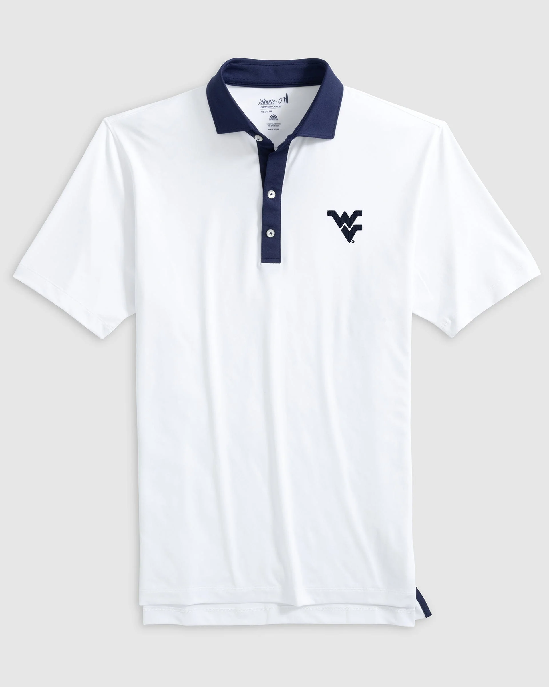 West Virginia Ramos Performance Jersey Polo