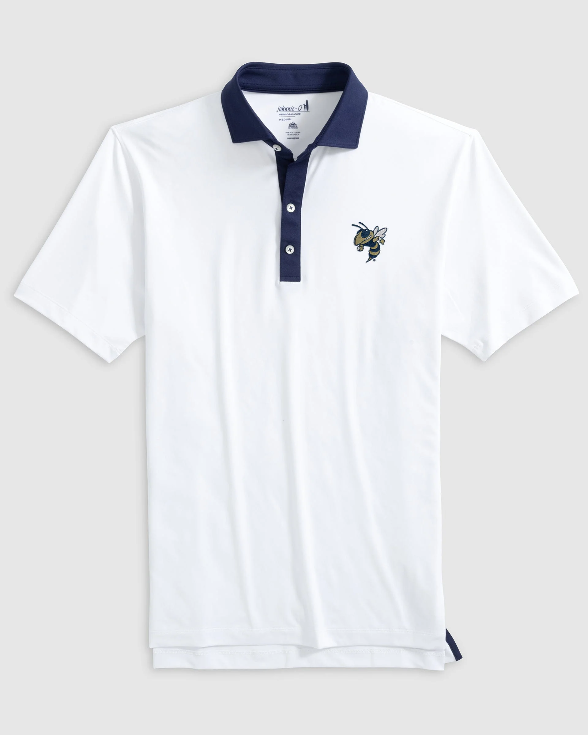 Georgia Tech Ramos Performance Jersey Polo - Buzz Logo
