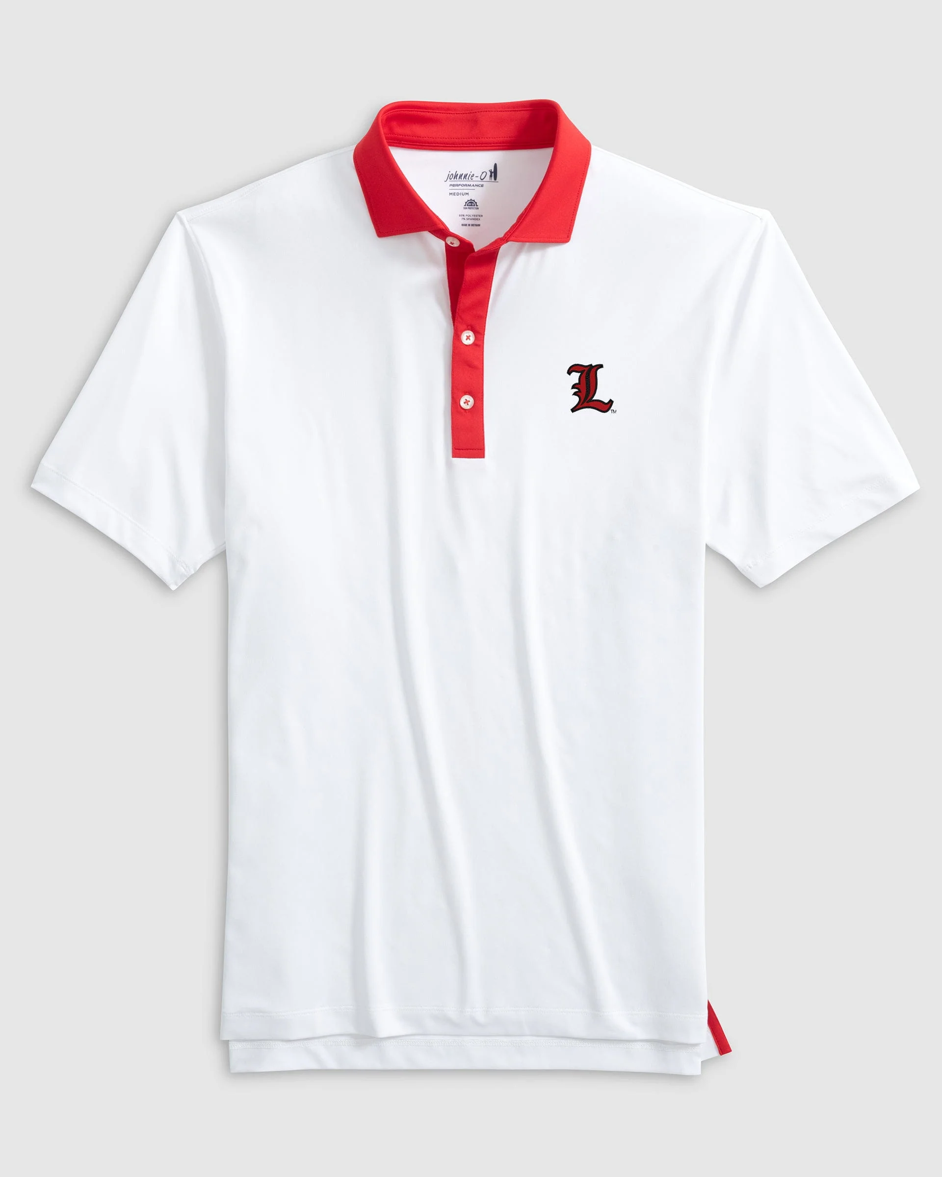 Louisville Ramos Performance Jersey Polo - L Logo