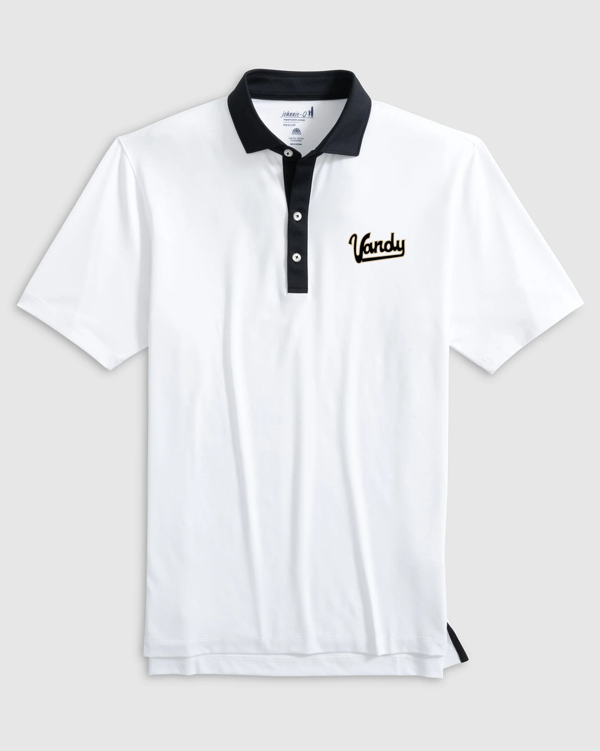 Vanderbilt Ramos Performance Jersey Polo - Vault Logo