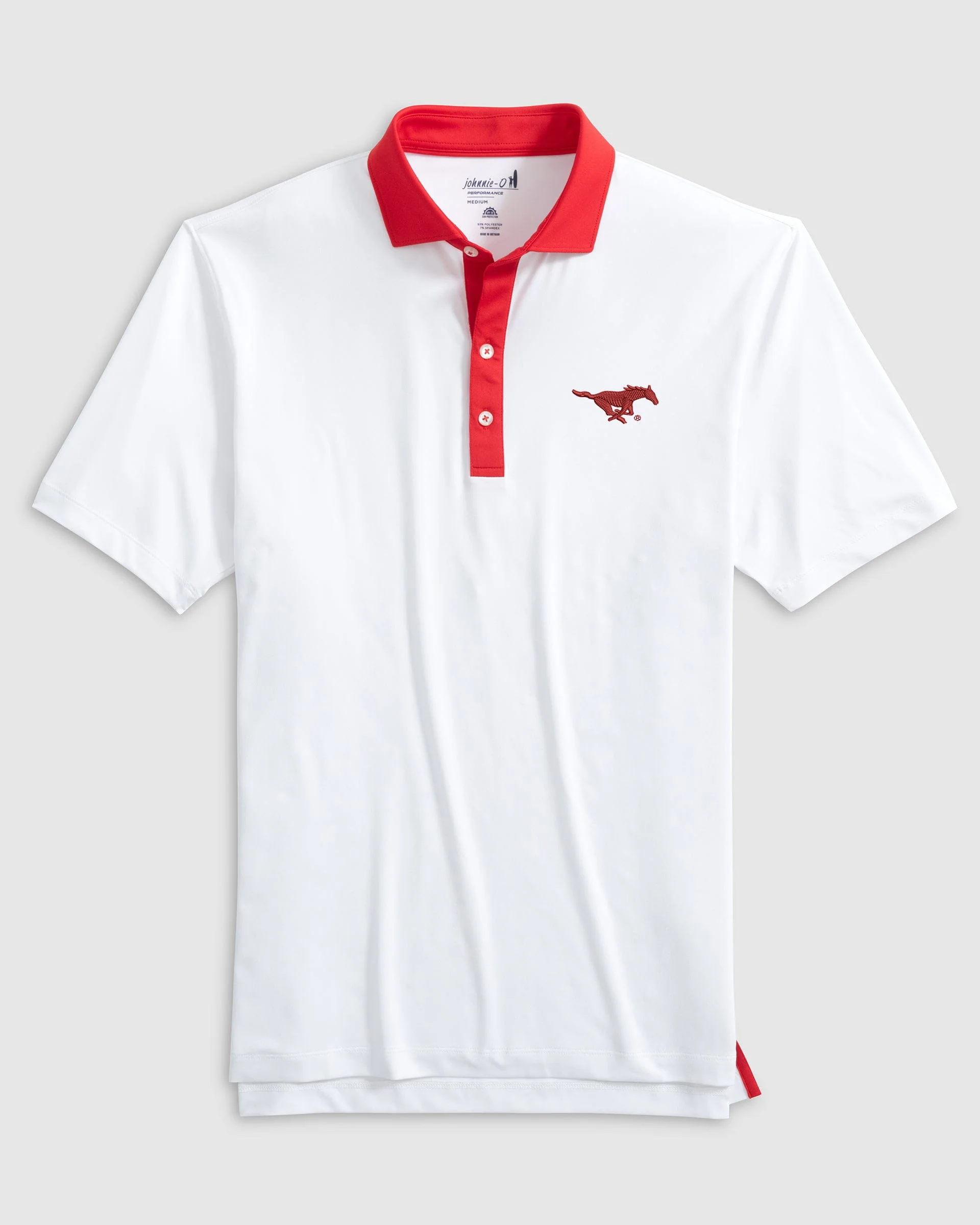 Southern Methodist Ramos Performance Jersey Polo - Image 2