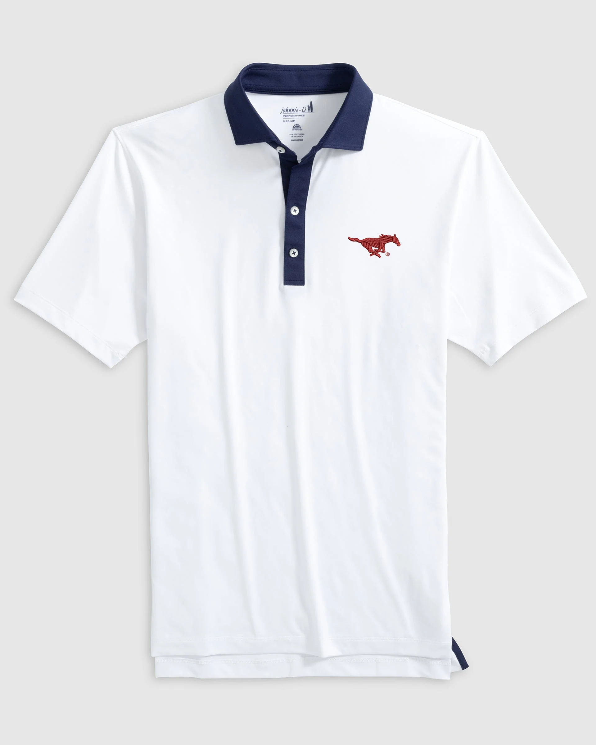 Southern Methodist Ramos Performance Jersey Polo - Image 3