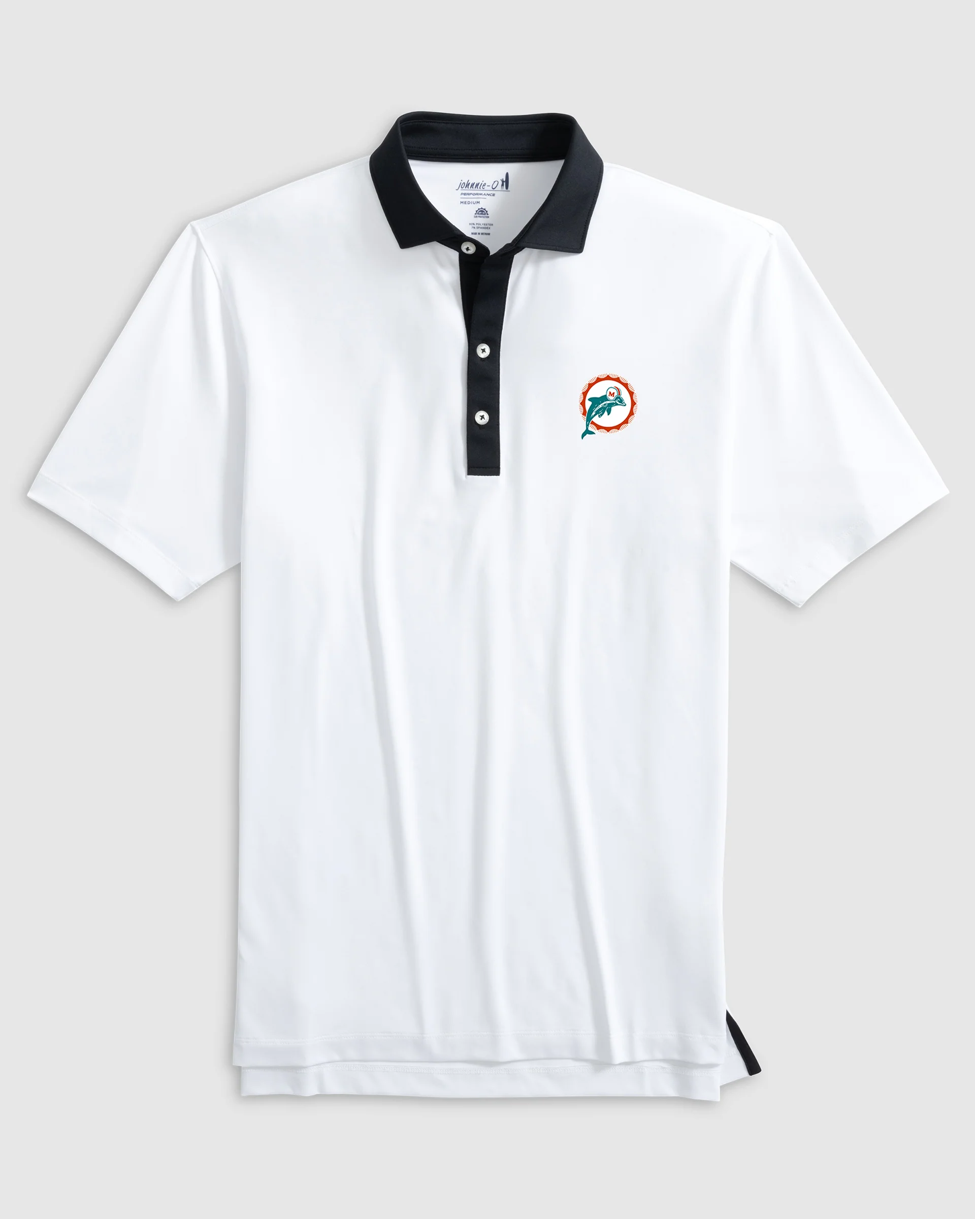 Miami Dolphins Ramos Performance Jersey Polo - Classic Logo