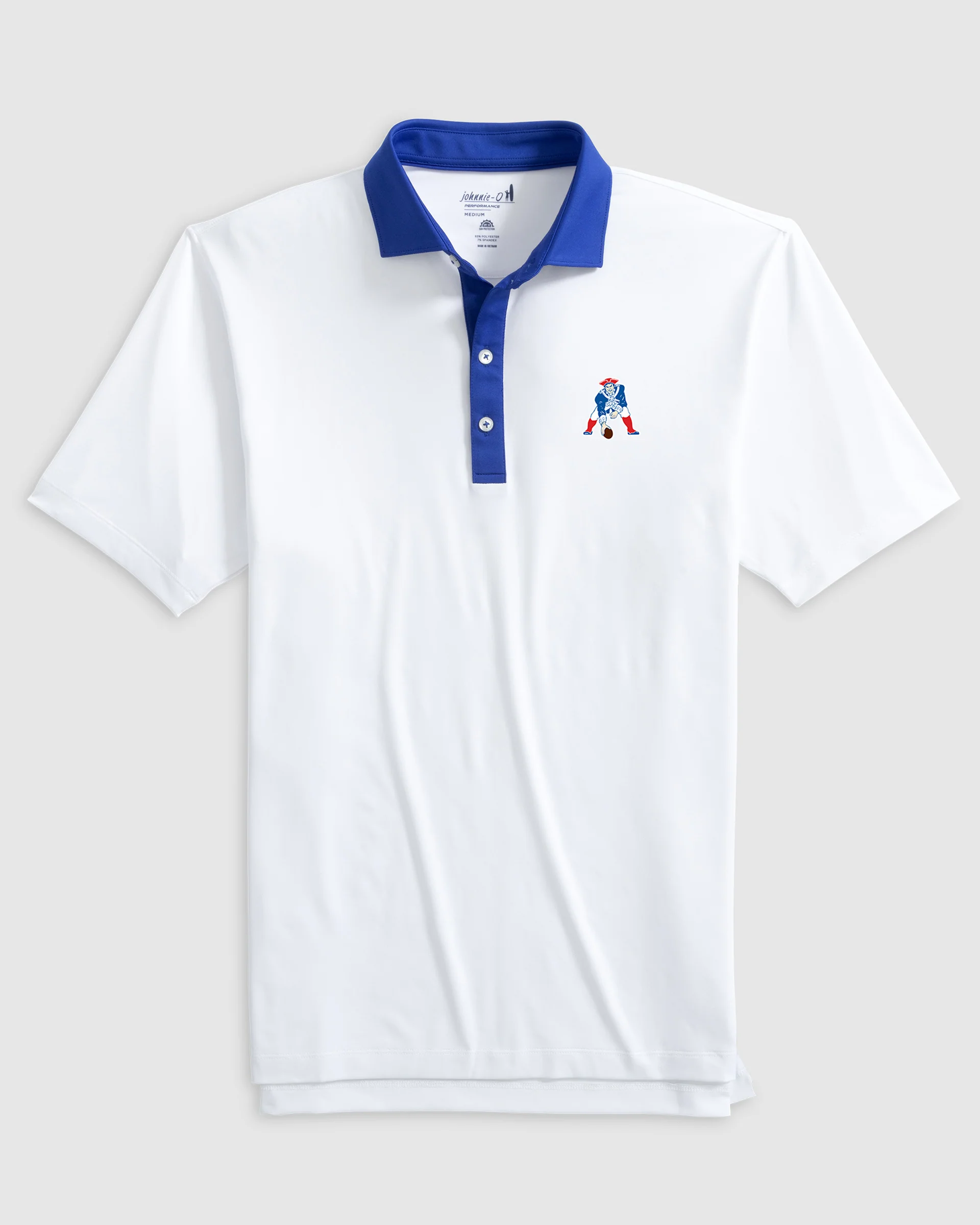 New England Patriots Ramos Performance Jersey Polo - Classic Logo - Image 2