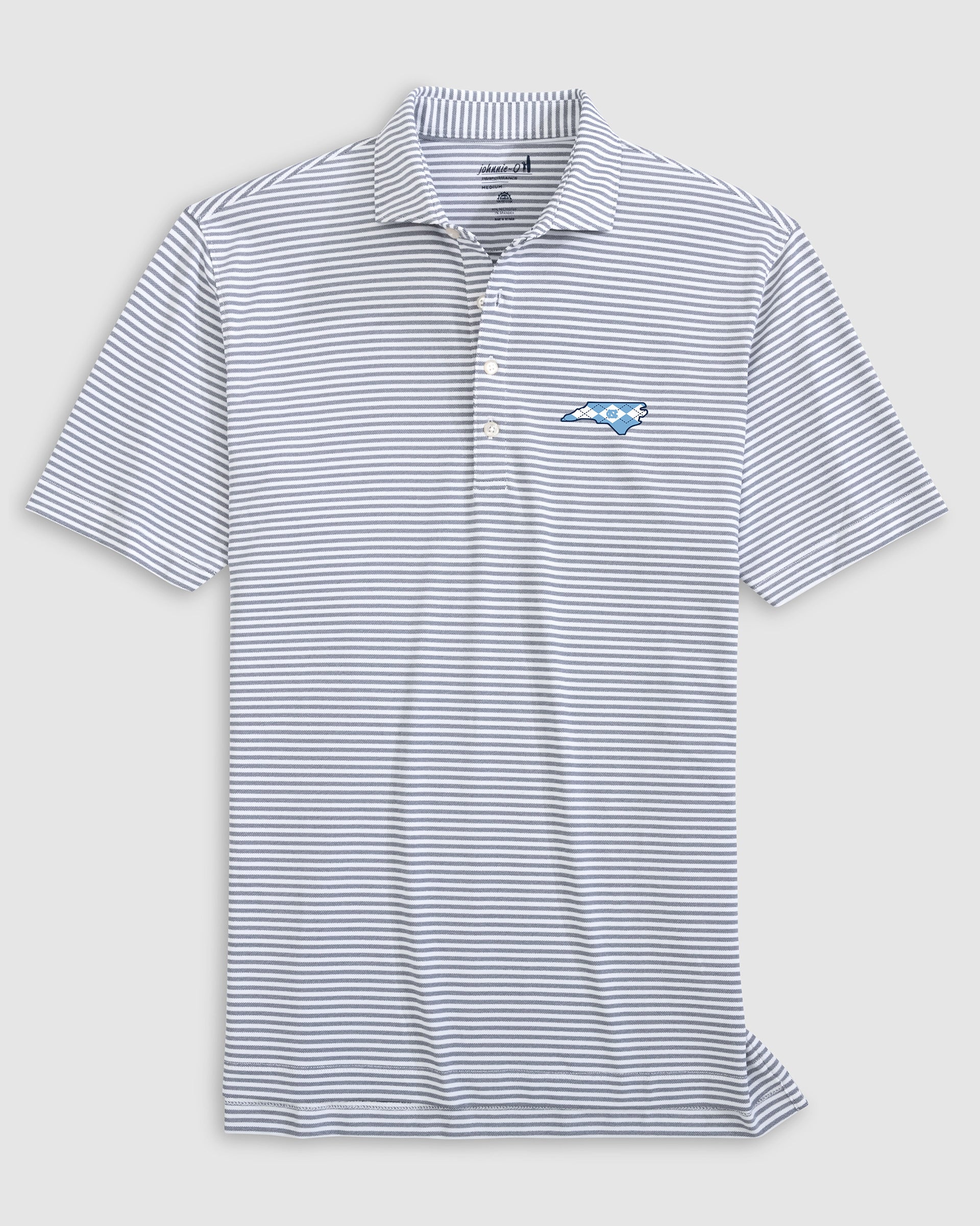 Auburn University Stetsons Striped Performance Mesh Polo - Vault Logo - Image 11
