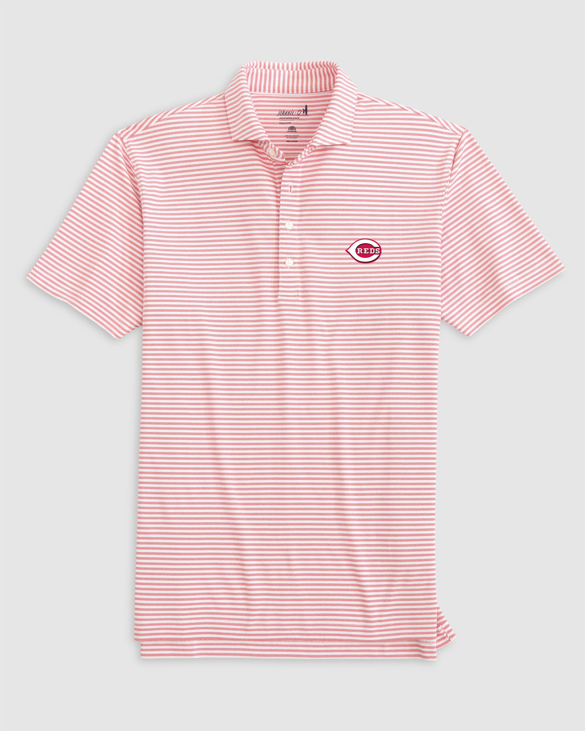 Cincinnati Reds Stetsons Performance Mesh Polo - Image 2