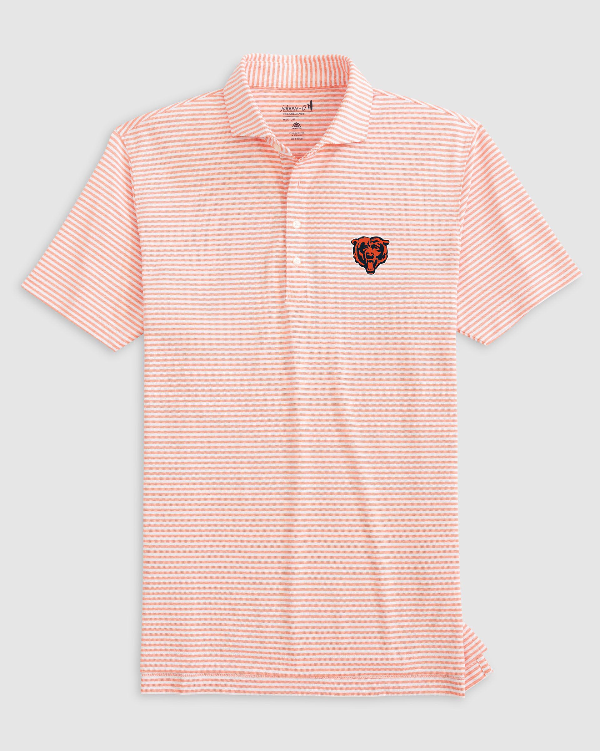 Chicago Bears Stetsons Performance Mesh Polo - Image 2