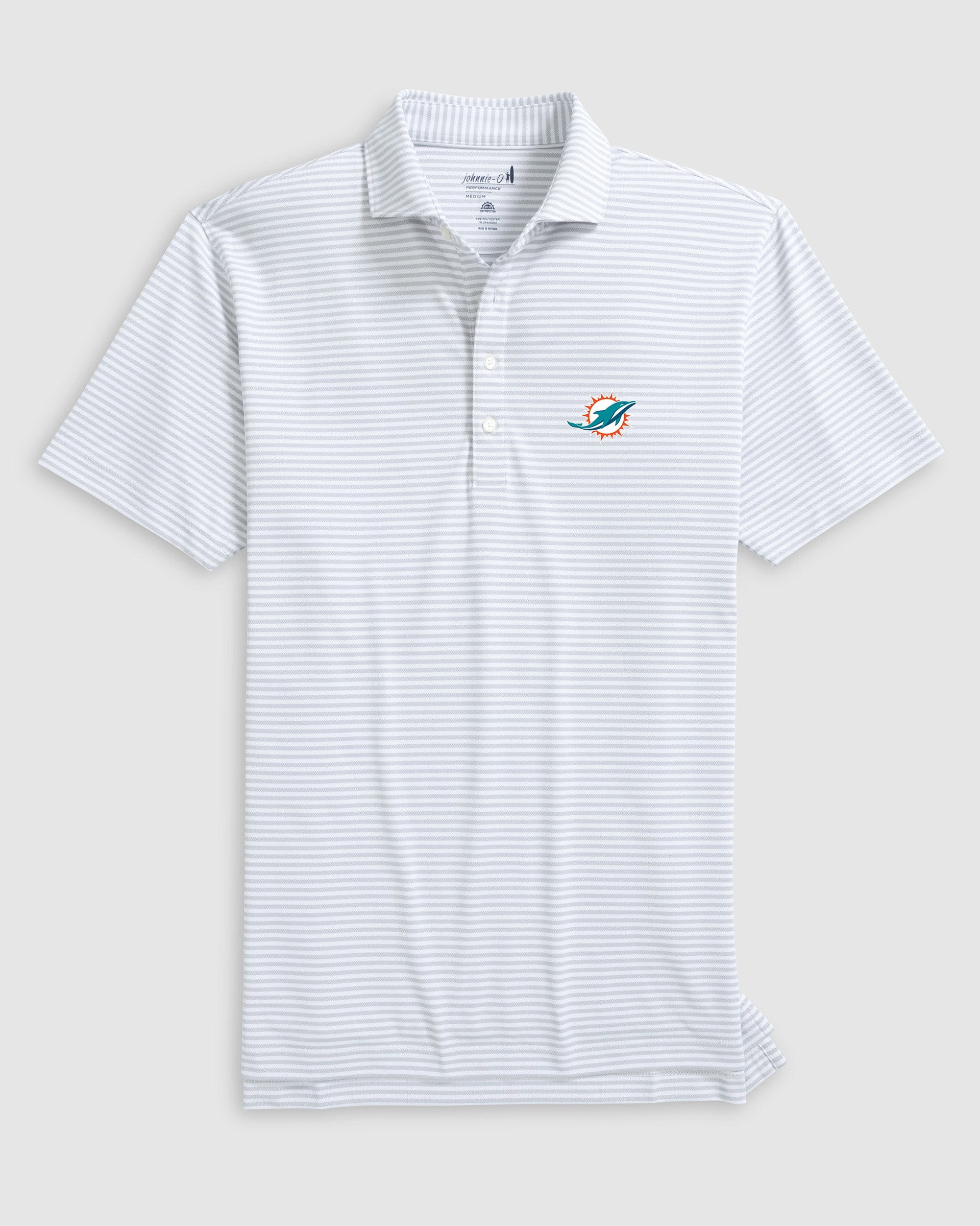 Miami Dolphins Stetsons Performance Mesh Polo - Image 2