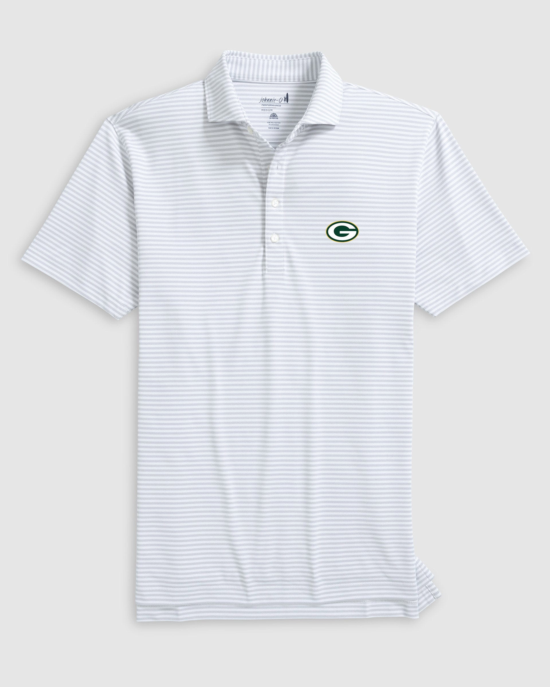 Green Bay Packers Stetsons Performance Mesh Polo - Image 3