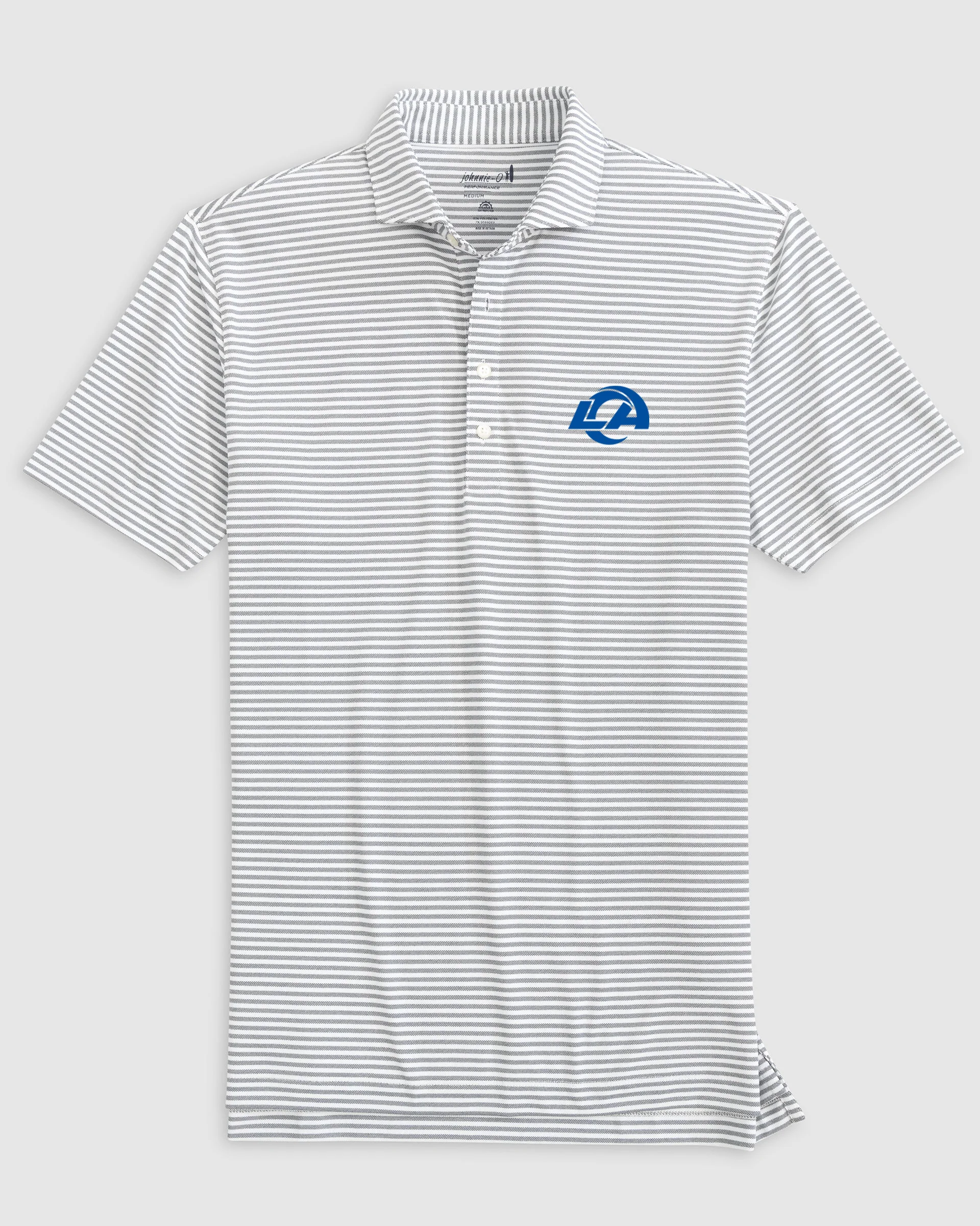 Los Angeles Rams Stetsons Performance Mesh Polo