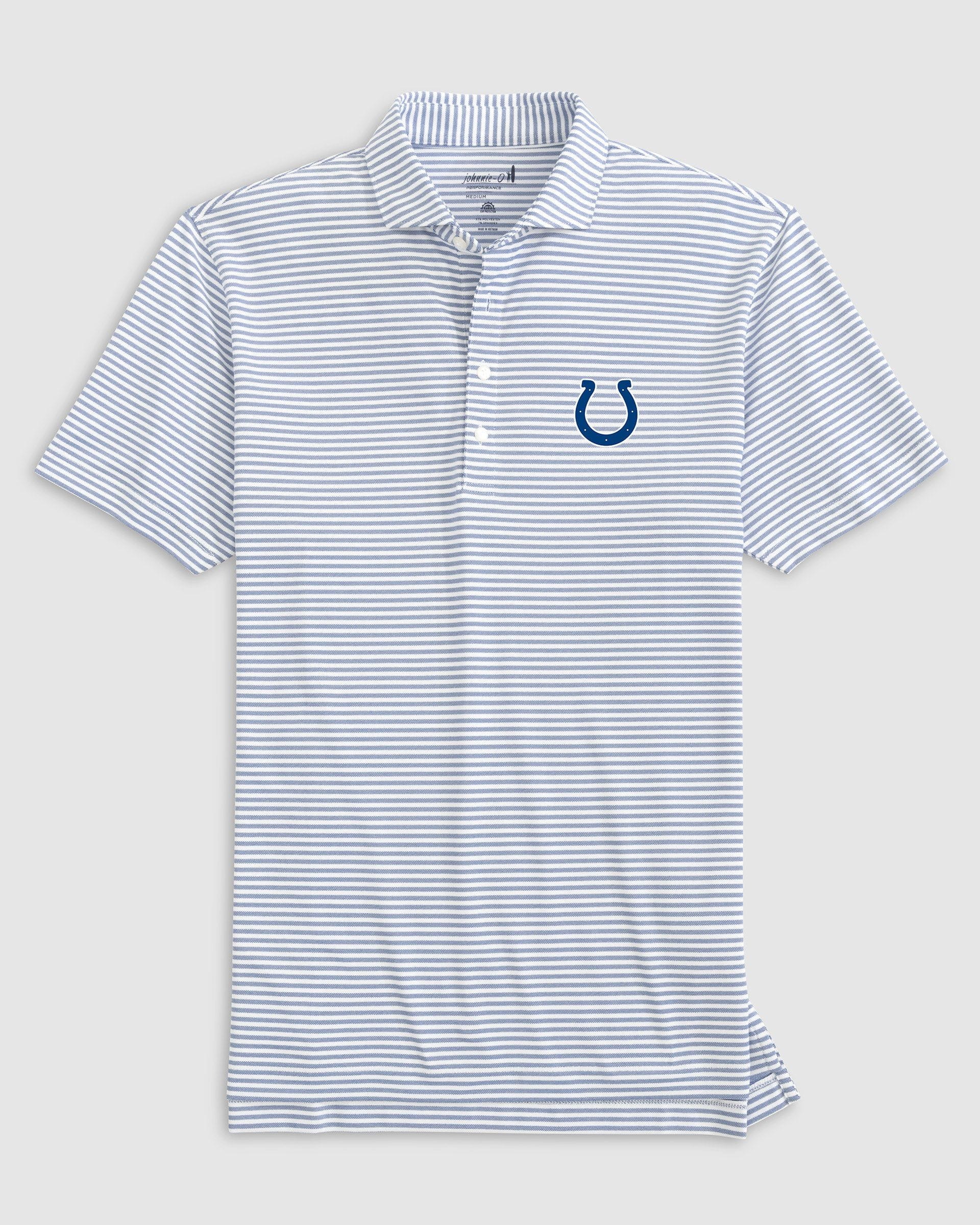 Indianapolis Colts Stetsons Performance Mesh Polo - Image 2