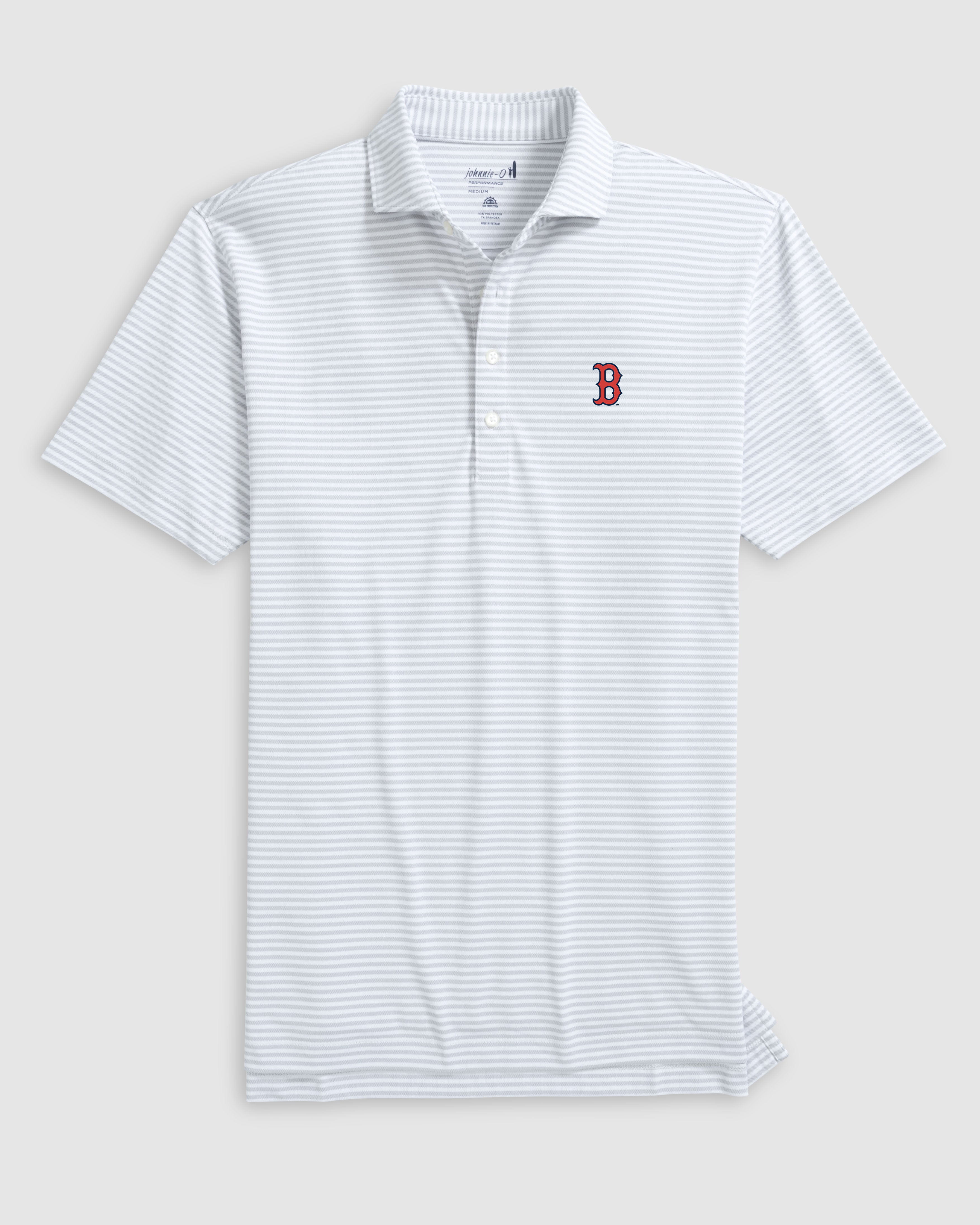 Boston Red Sox Stetsons Performance Mesh Polo - Image 3