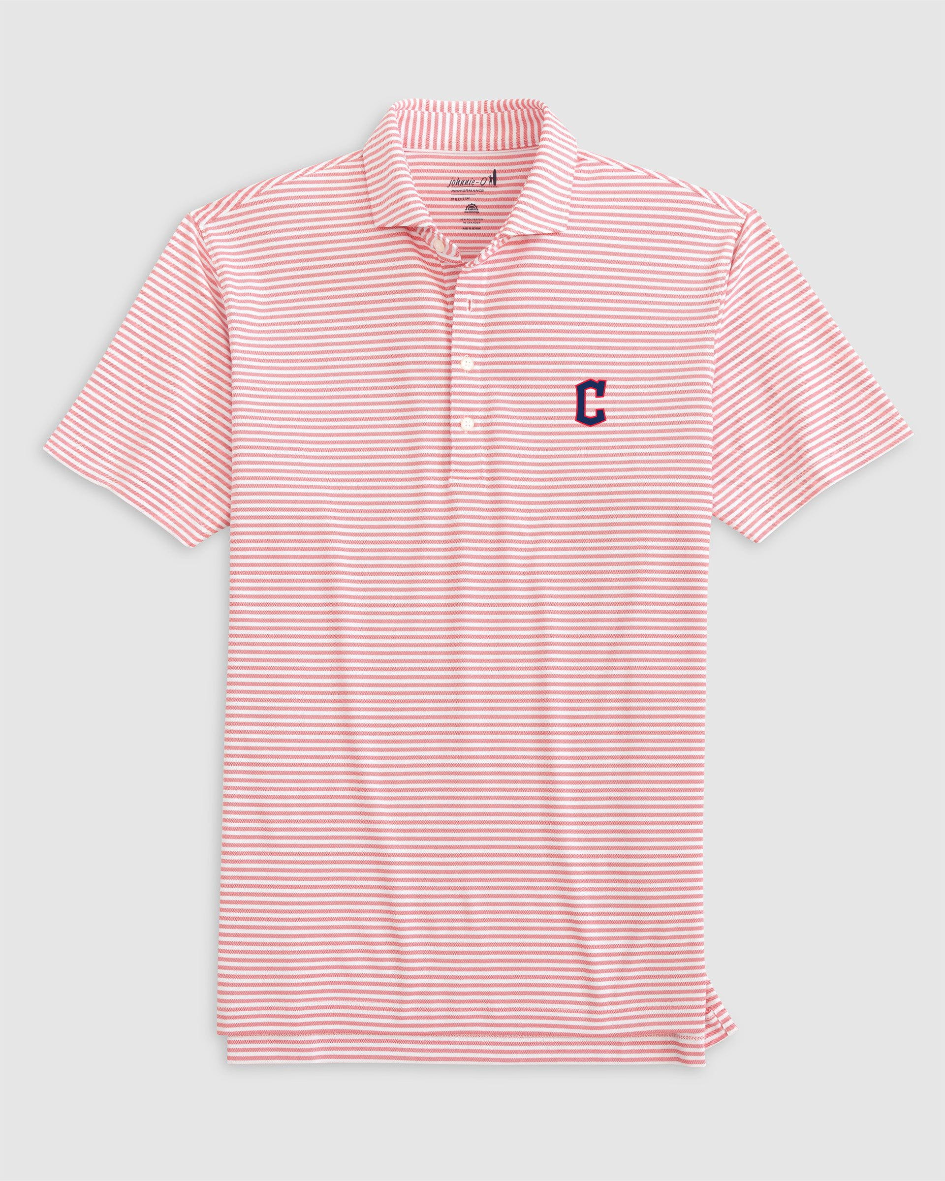Cleveland Guardians Stetsons Performance Mesh Polo - Image 2