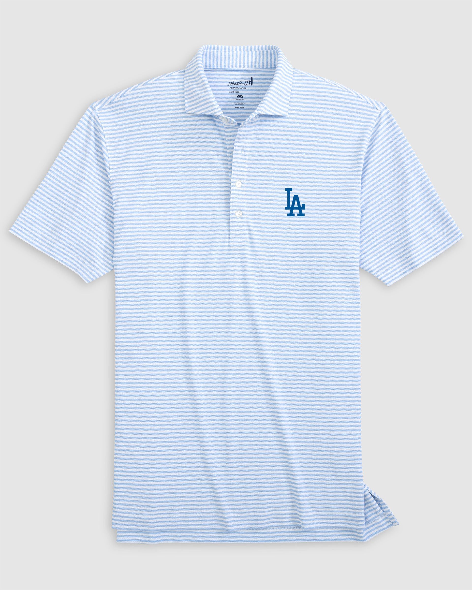 Los Angeles Dodgers Stetsons Performance Mesh Polo
