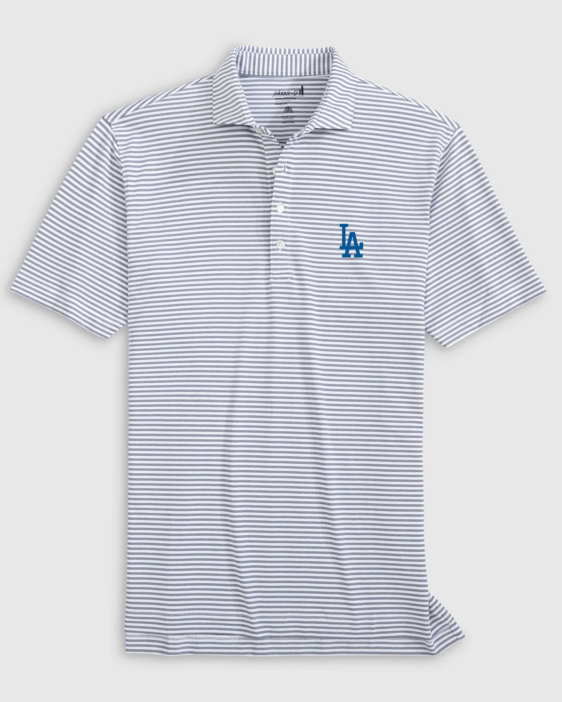 Los Angeles Dodgers Stetsons Performance Mesh Polo - Image 2