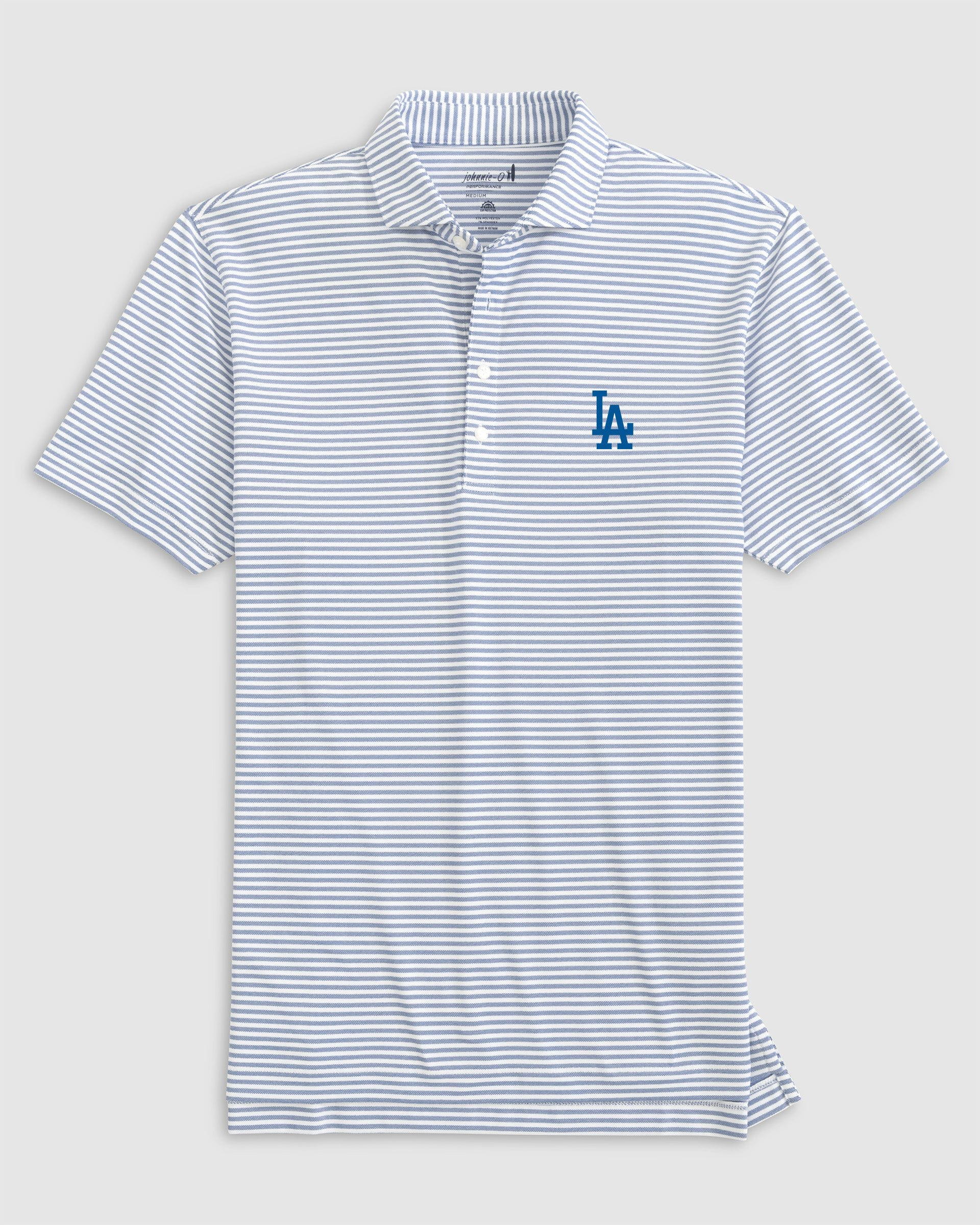 Los Angeles Dodgers Stetsons Performance Mesh Polo - Image 3