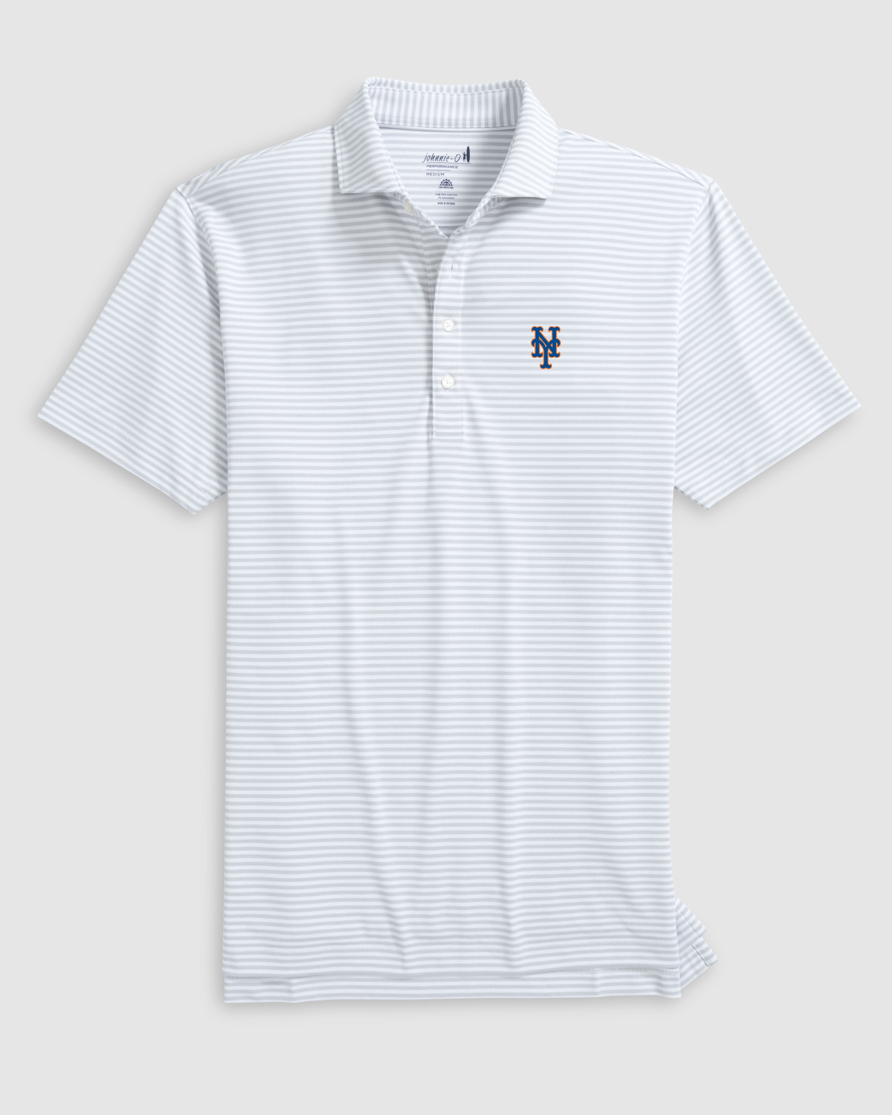 New York Mets Stetsons Performance Mesh Polo - Image 5