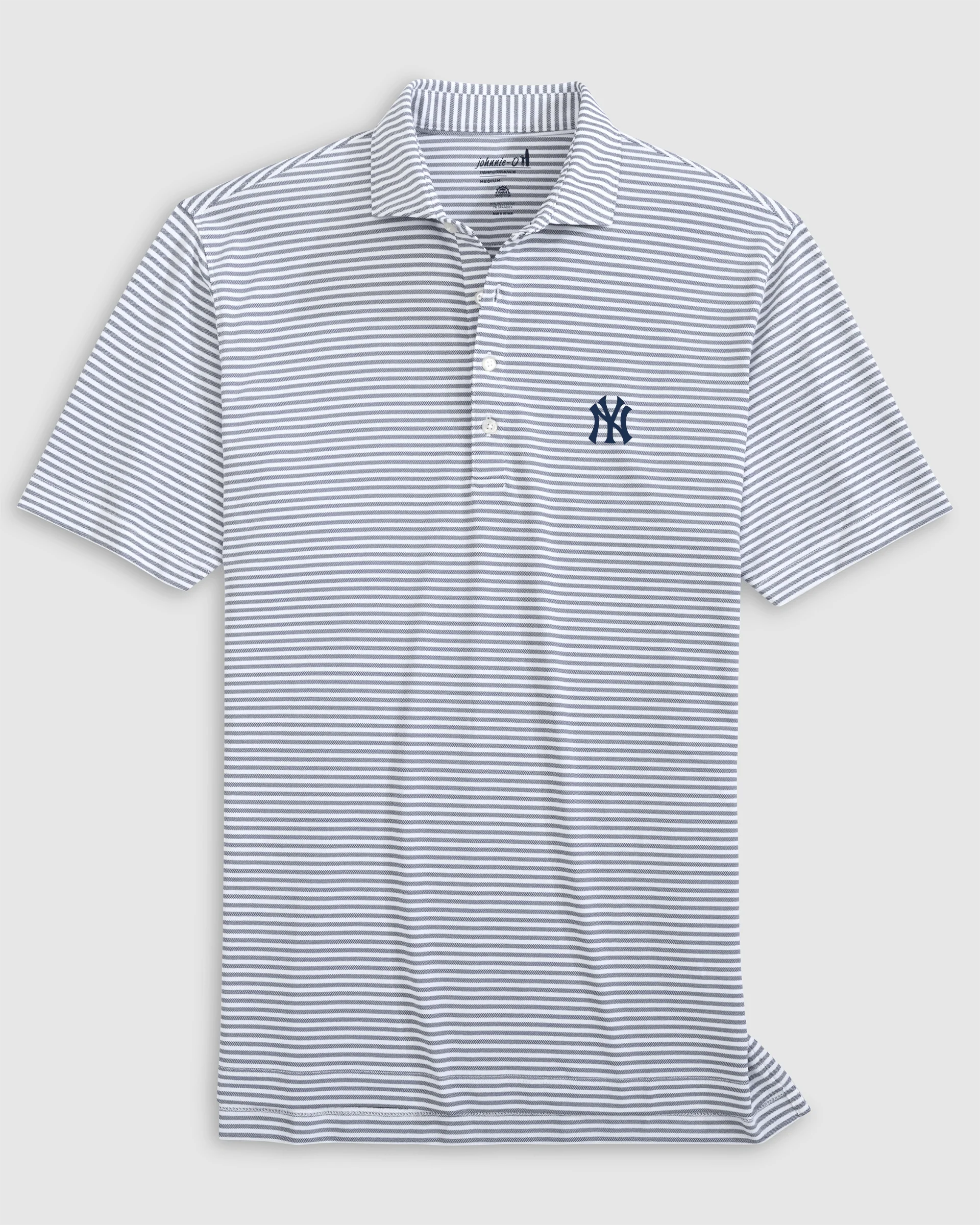 New York Yankees Stetsons Performance Mesh Polo - Image 3