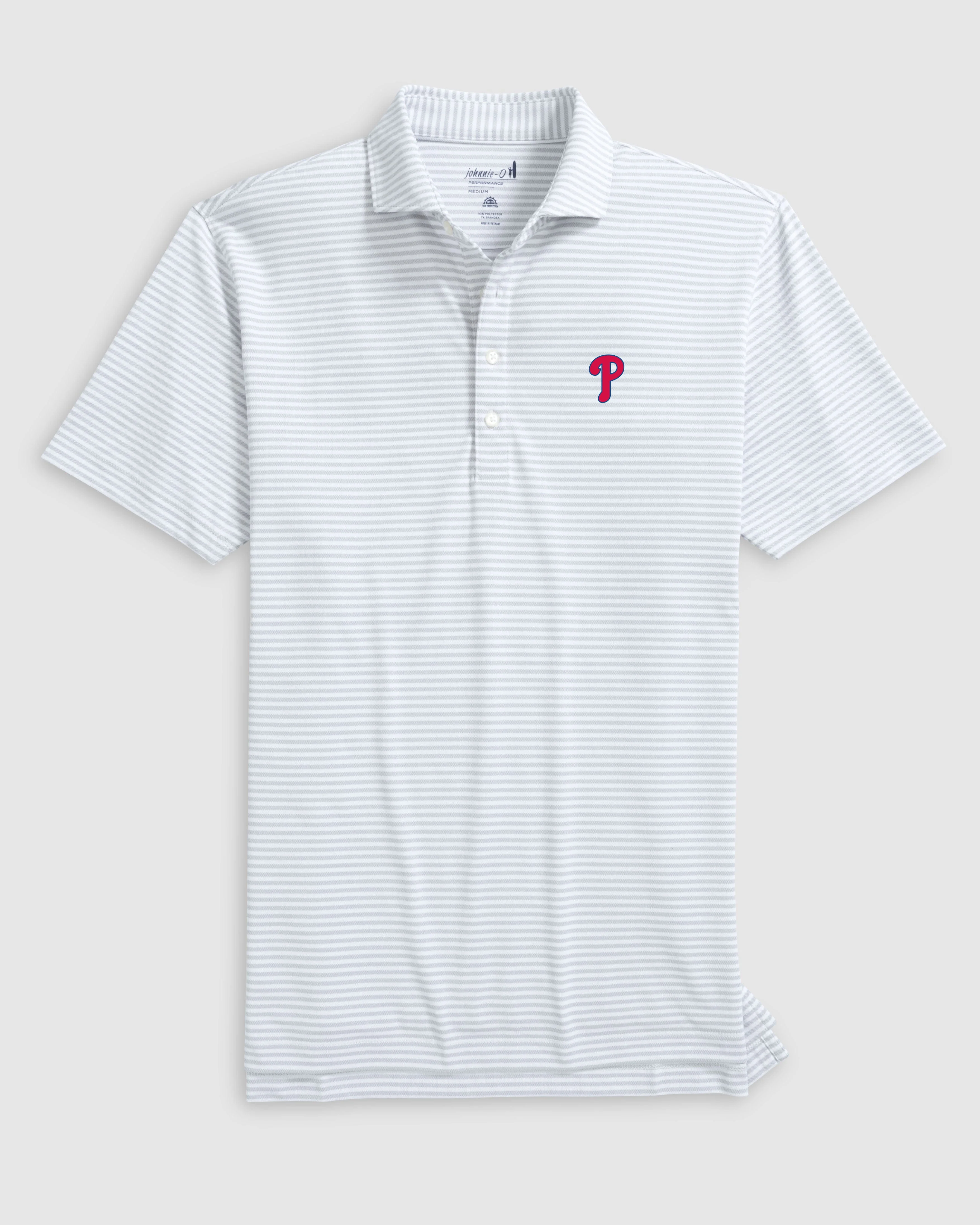 Philadelphia Phillies Stetsons Performance Mesh Polo - Image 3