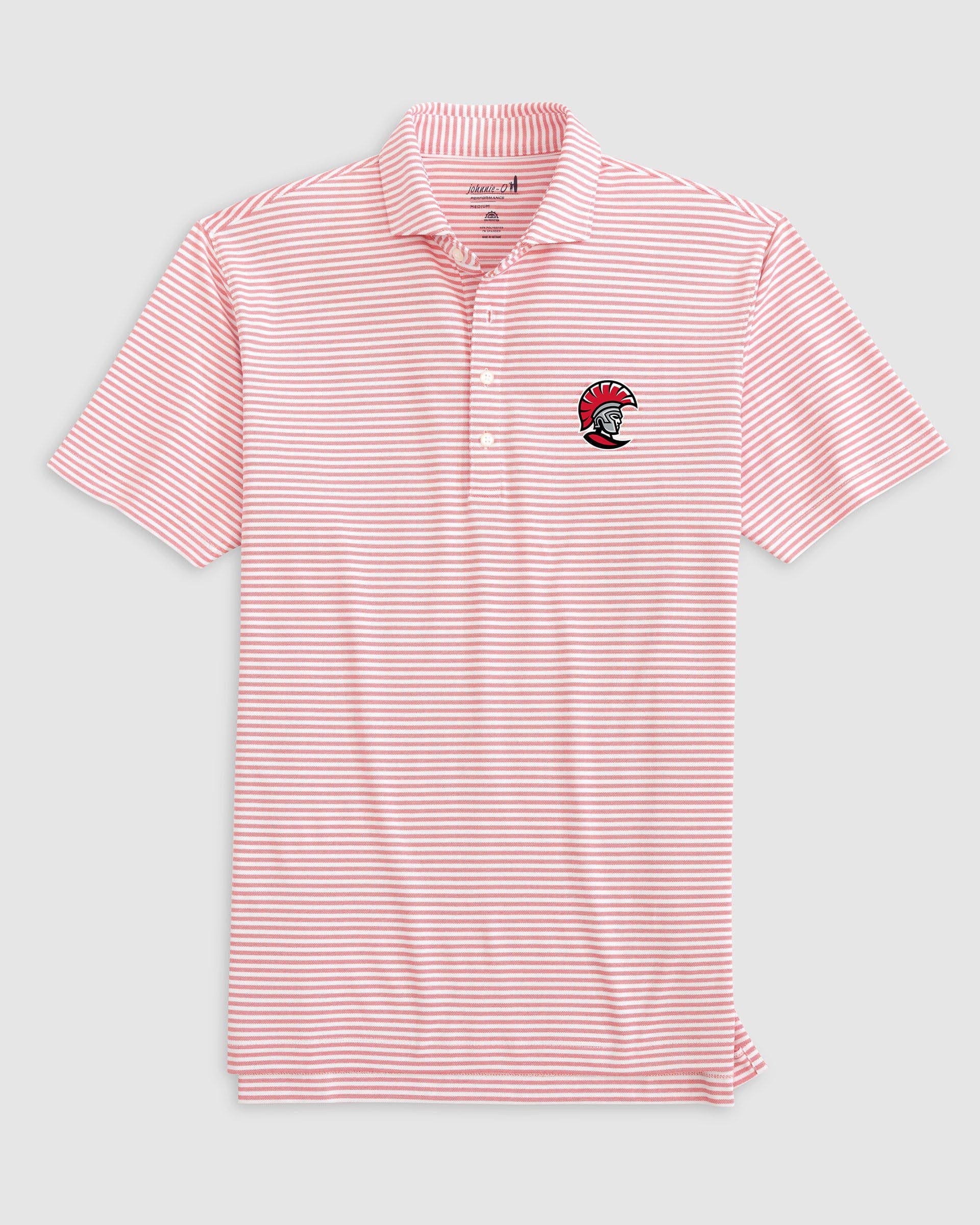 Tampa Stetsons Striped Performance Mesh Polo - Image 2