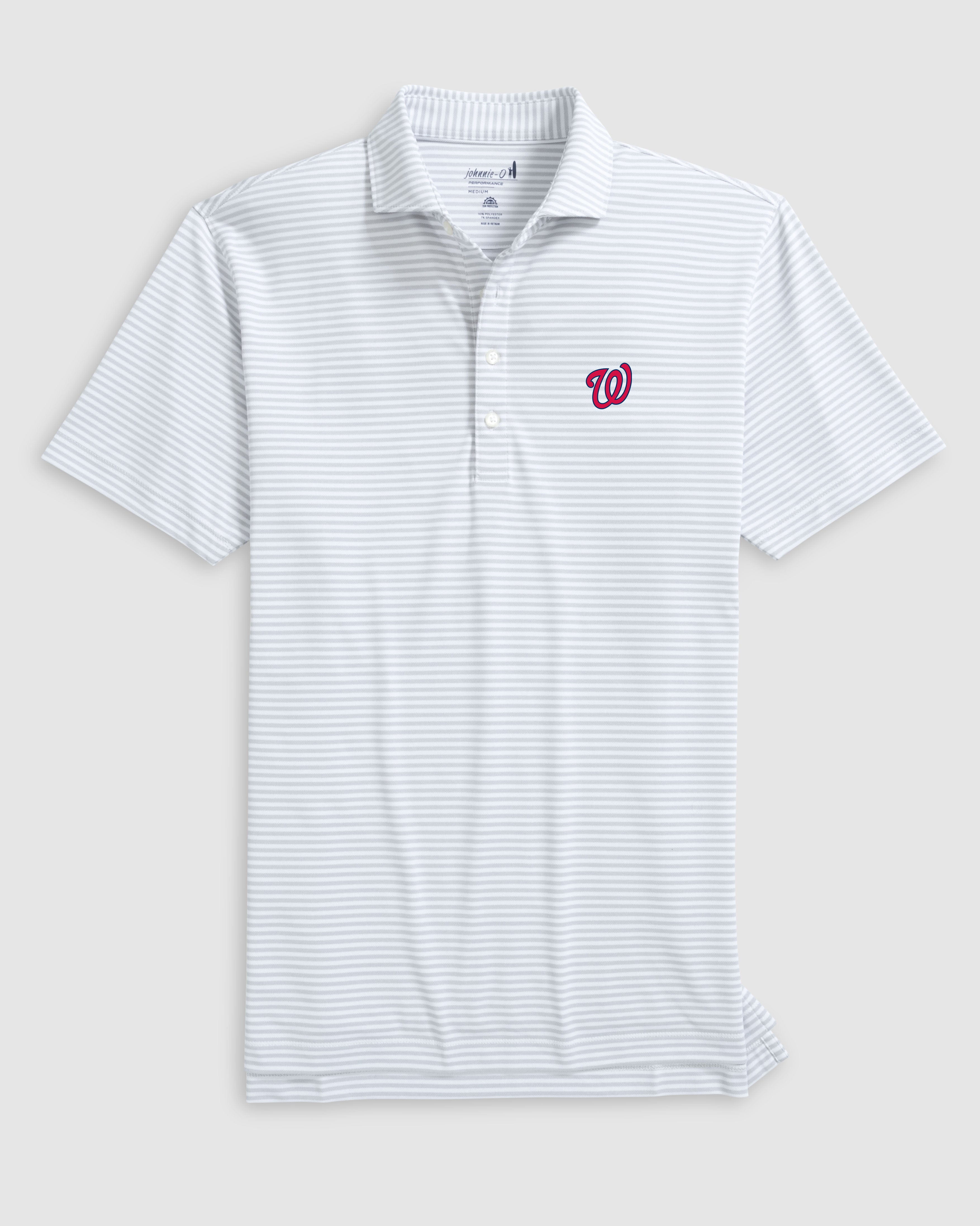 Washington Nationals Stetsons Performance Mesh Polo - Image 3