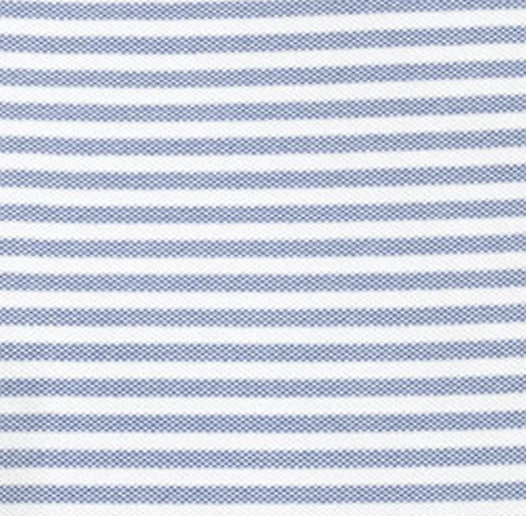 Denver Broncos Stetsons Striped Performance Mesh Polo - Classic Logo - Image 4