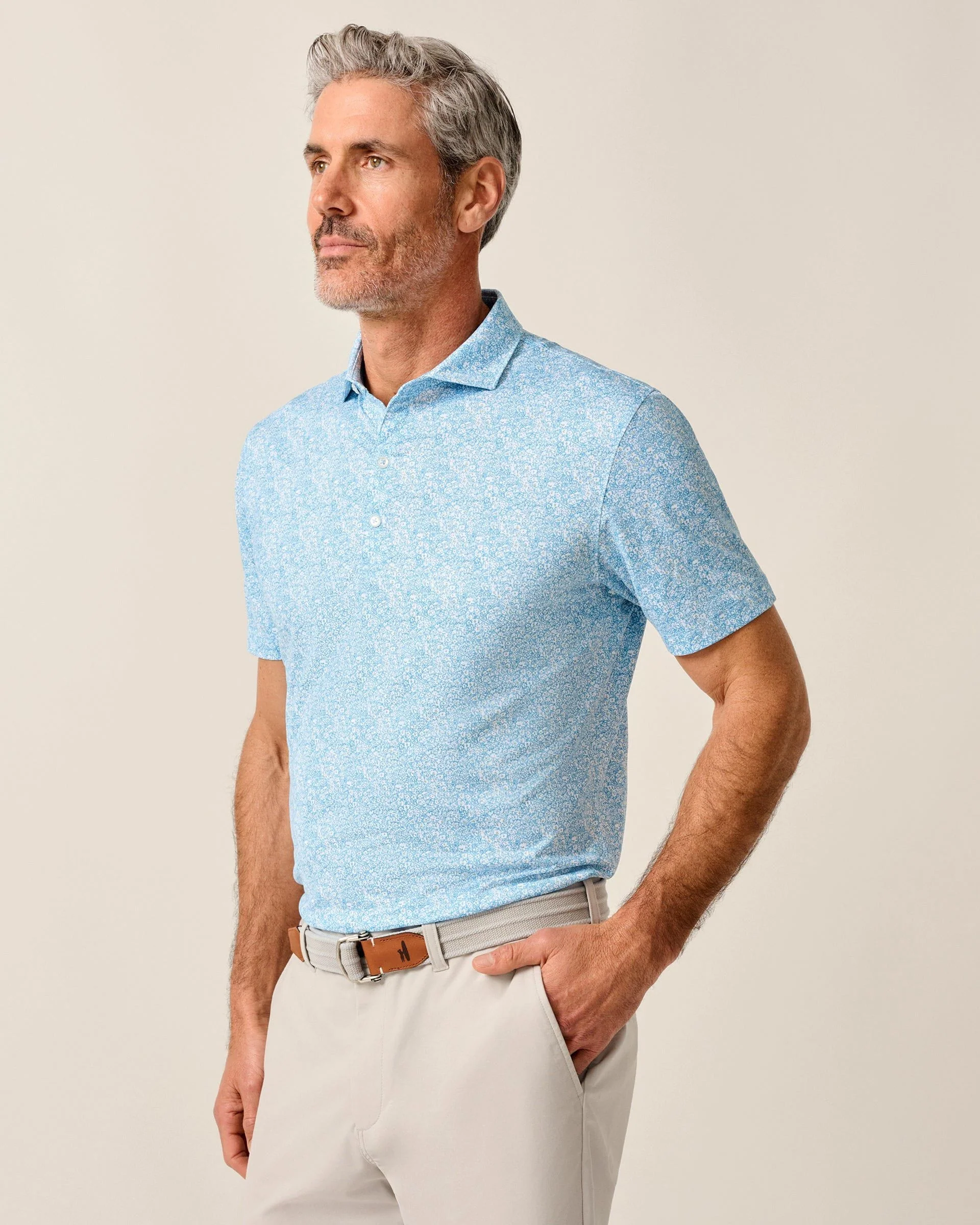 Performance Jersey Polo - Wildflower - Image 3