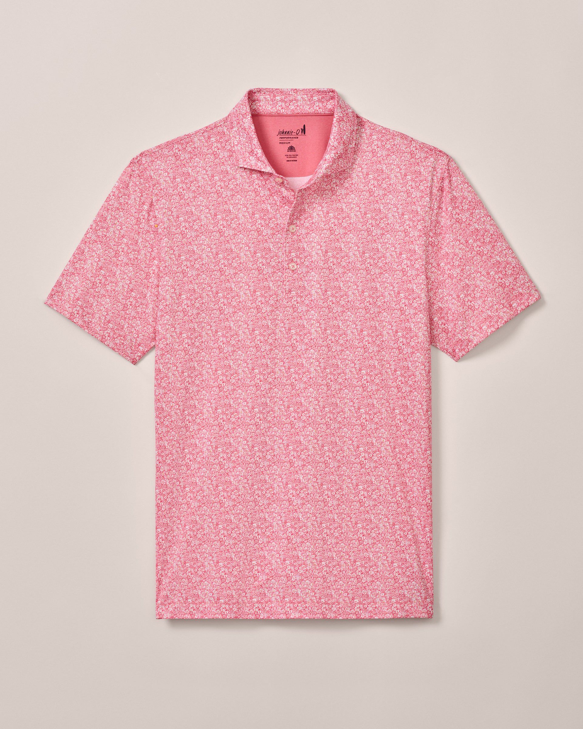 PerryGolf Performance Jersey Polo - Wildflower - Image 2