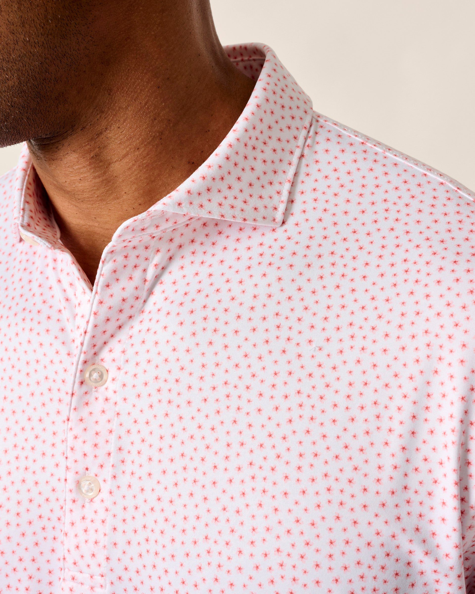 Performance Featherweight Polo - Plumeria
