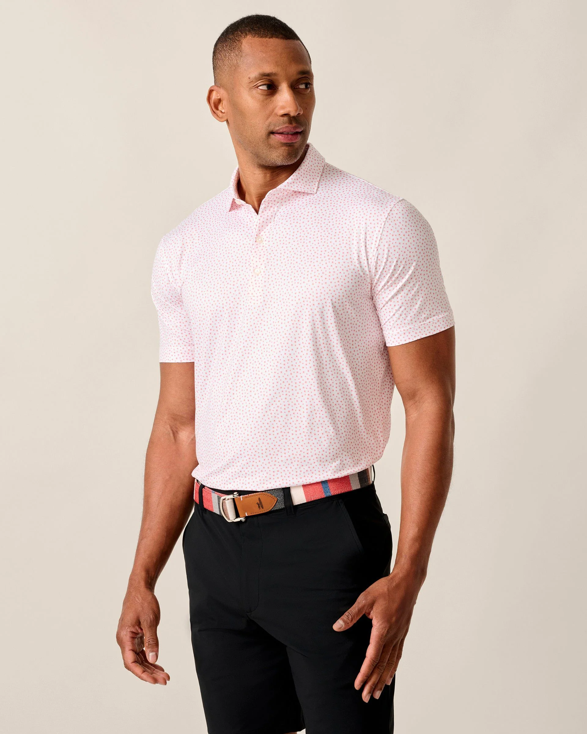 Performance Featherweight Polo - Plumeria - Image 4