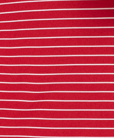 University of Oklahoma Beau Striped Performance Jersey Polo - Men's College World Series Champions Logo - Image 2