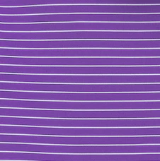 Kansas State Beau Striped Performance Jersey Polo - Vault Logo - Image 4