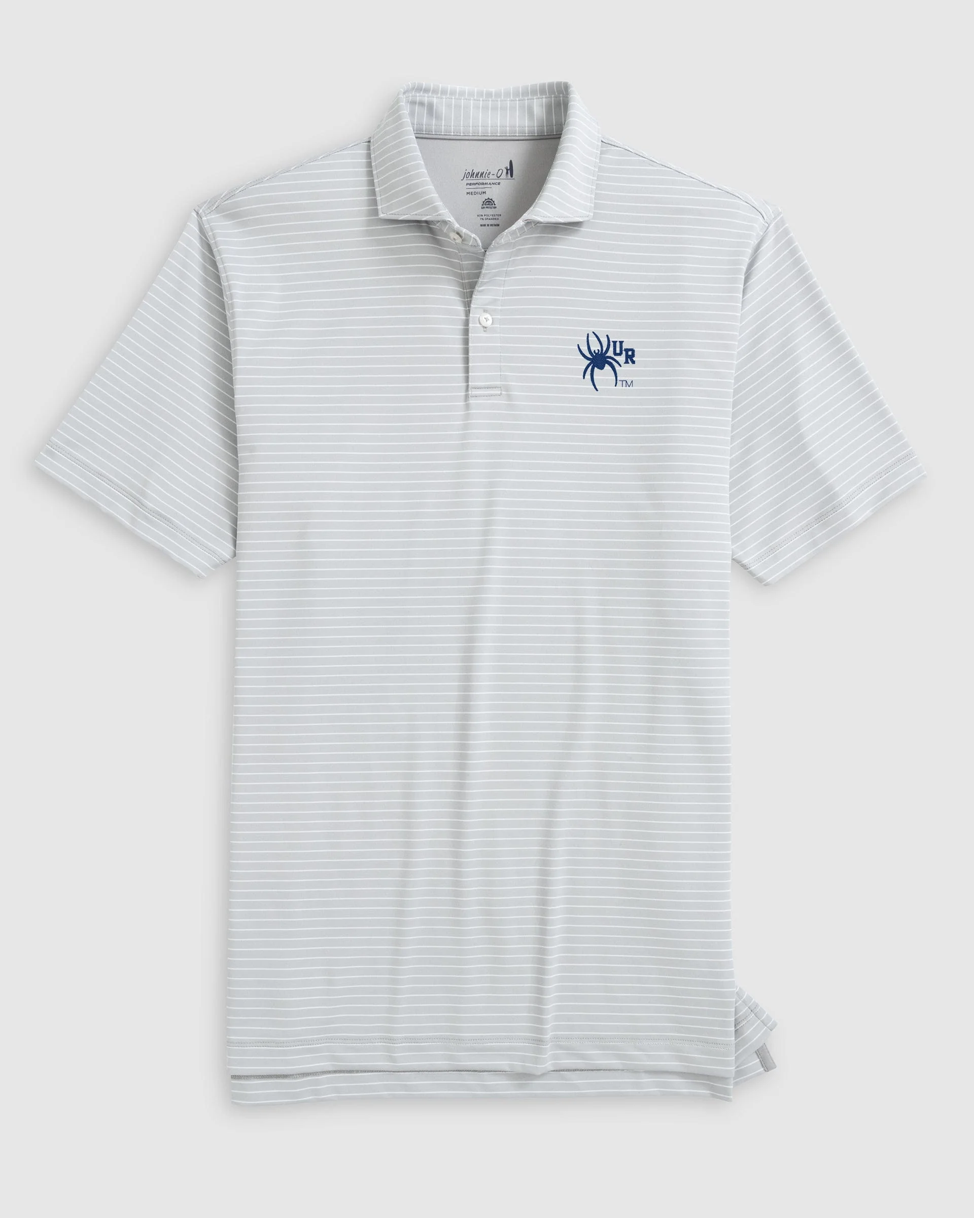 Richmond Beau Striped Performance Jersey Polo - Image 4