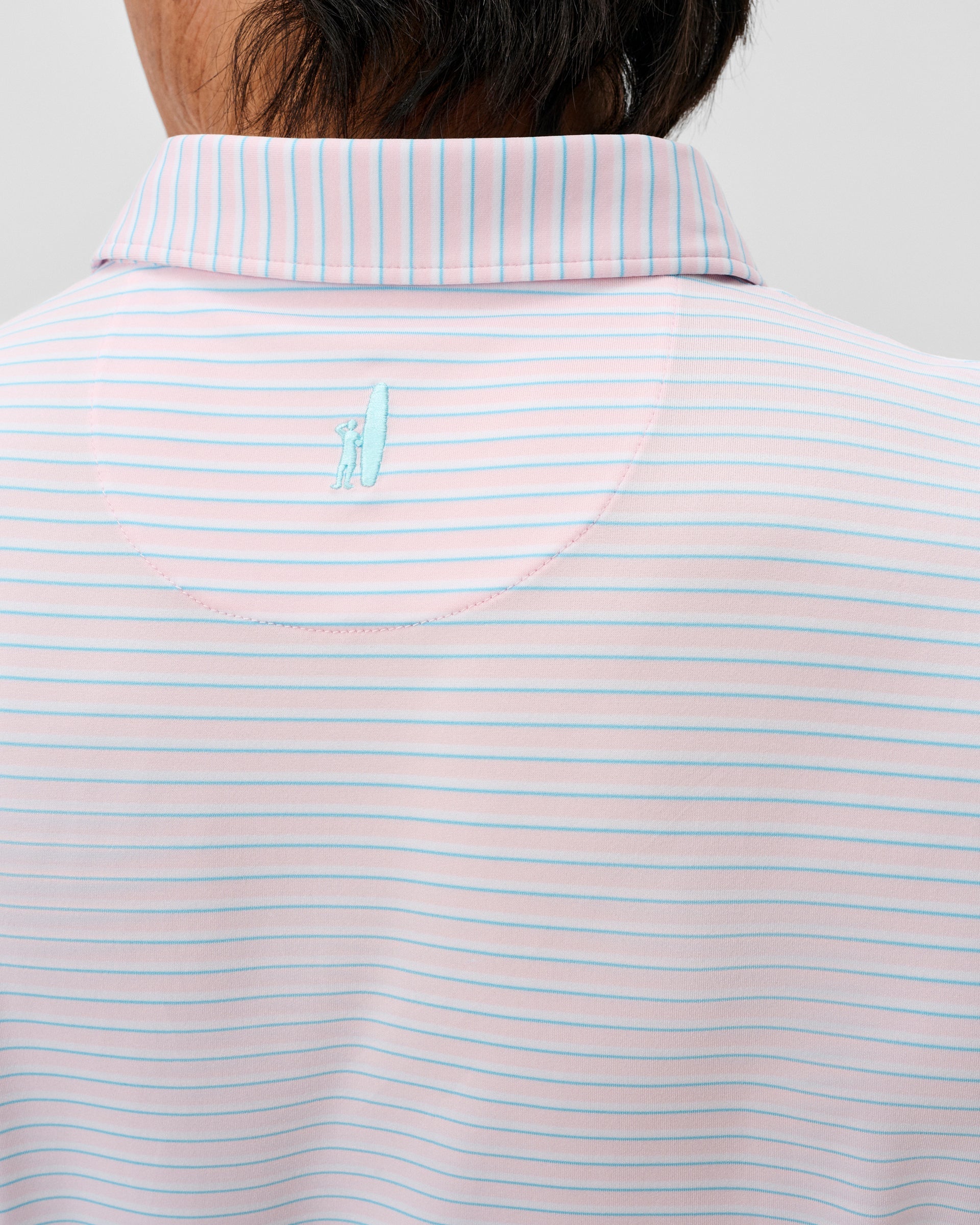 Performance Jersey Polo - Rez Stripe - Image 3