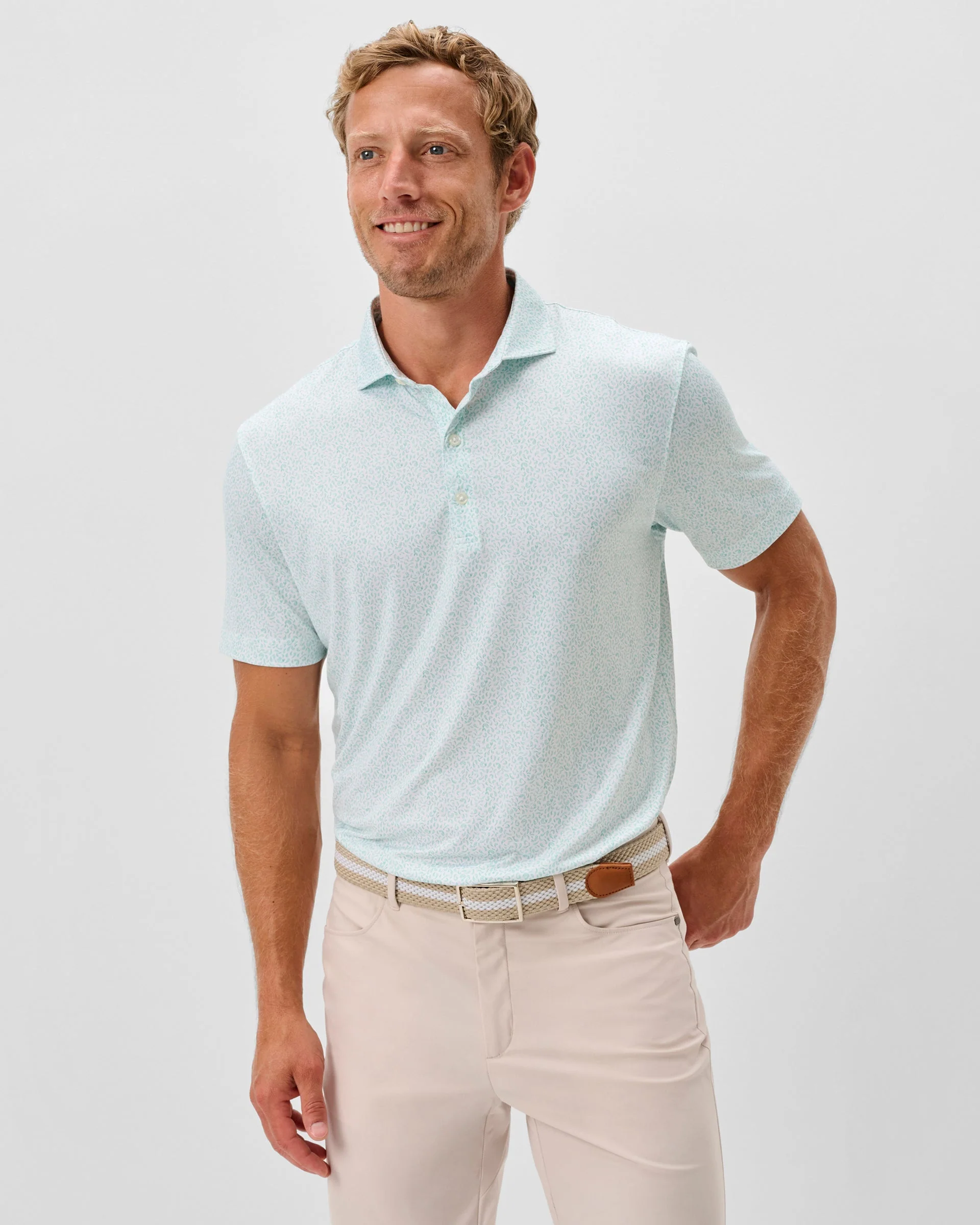 Performance Jersey Polo - Prawn - Image 2