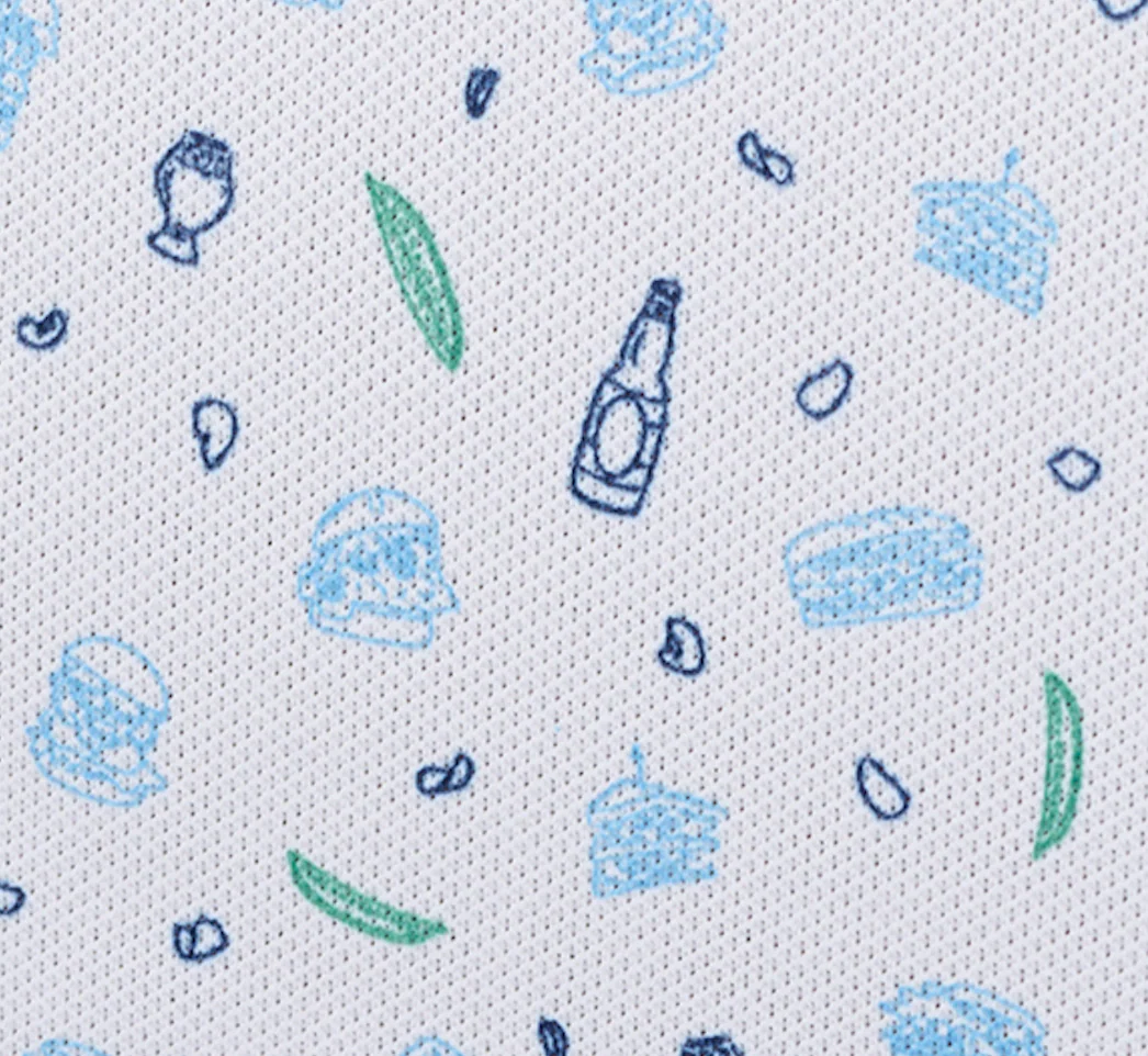Performance Mesh Polo - Burgers N Beers - Image 9