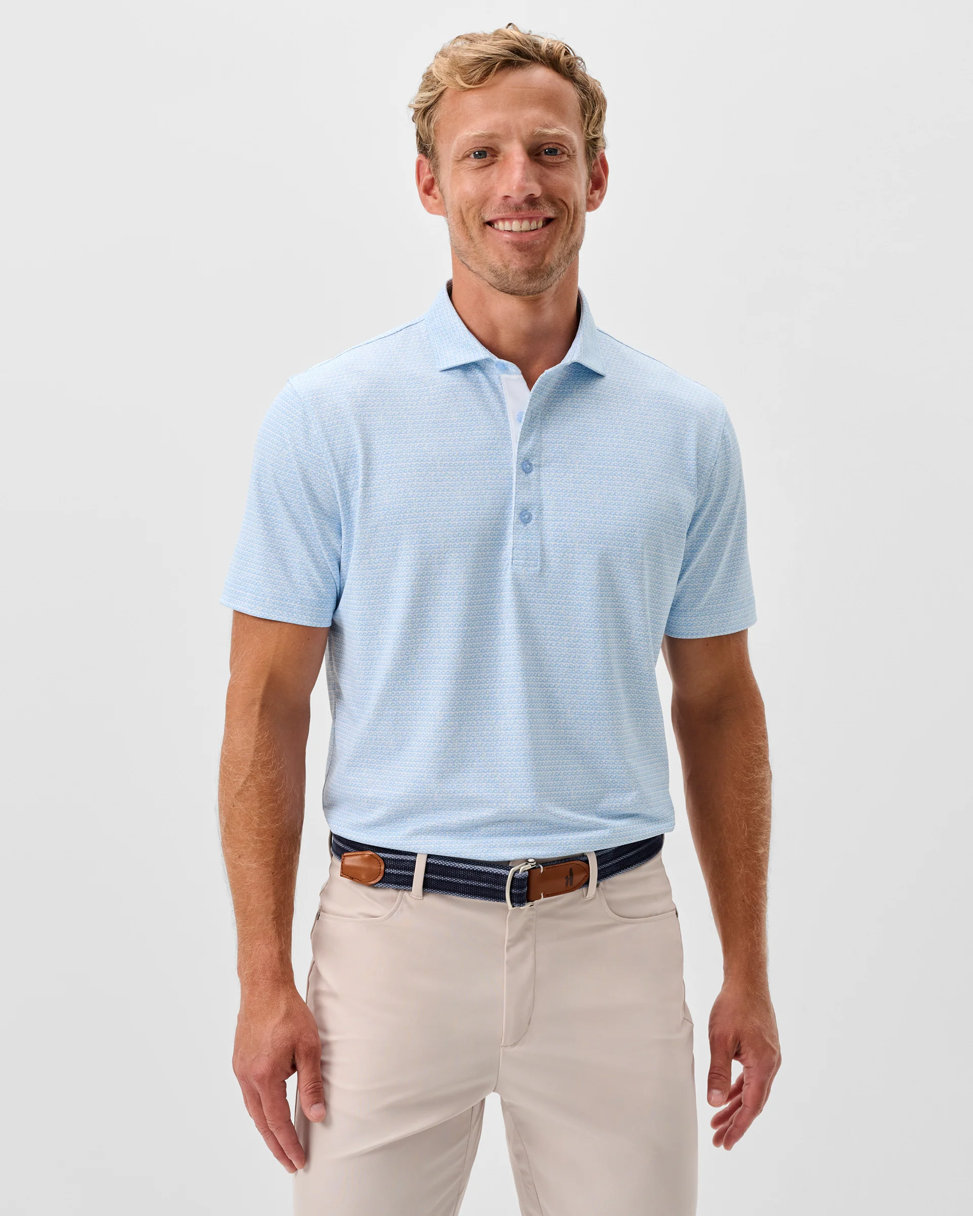Performance Mesh Polo - Waverunner - Image 2