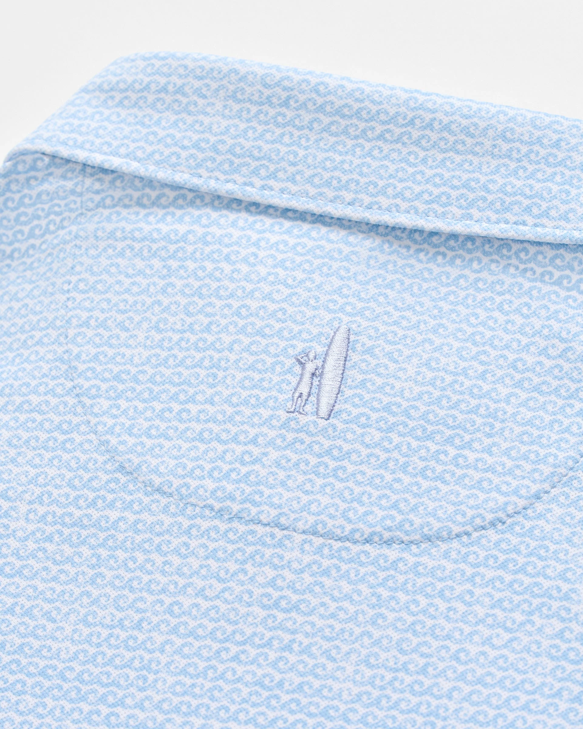 Performance Mesh Polo - Waverunner - Image 6