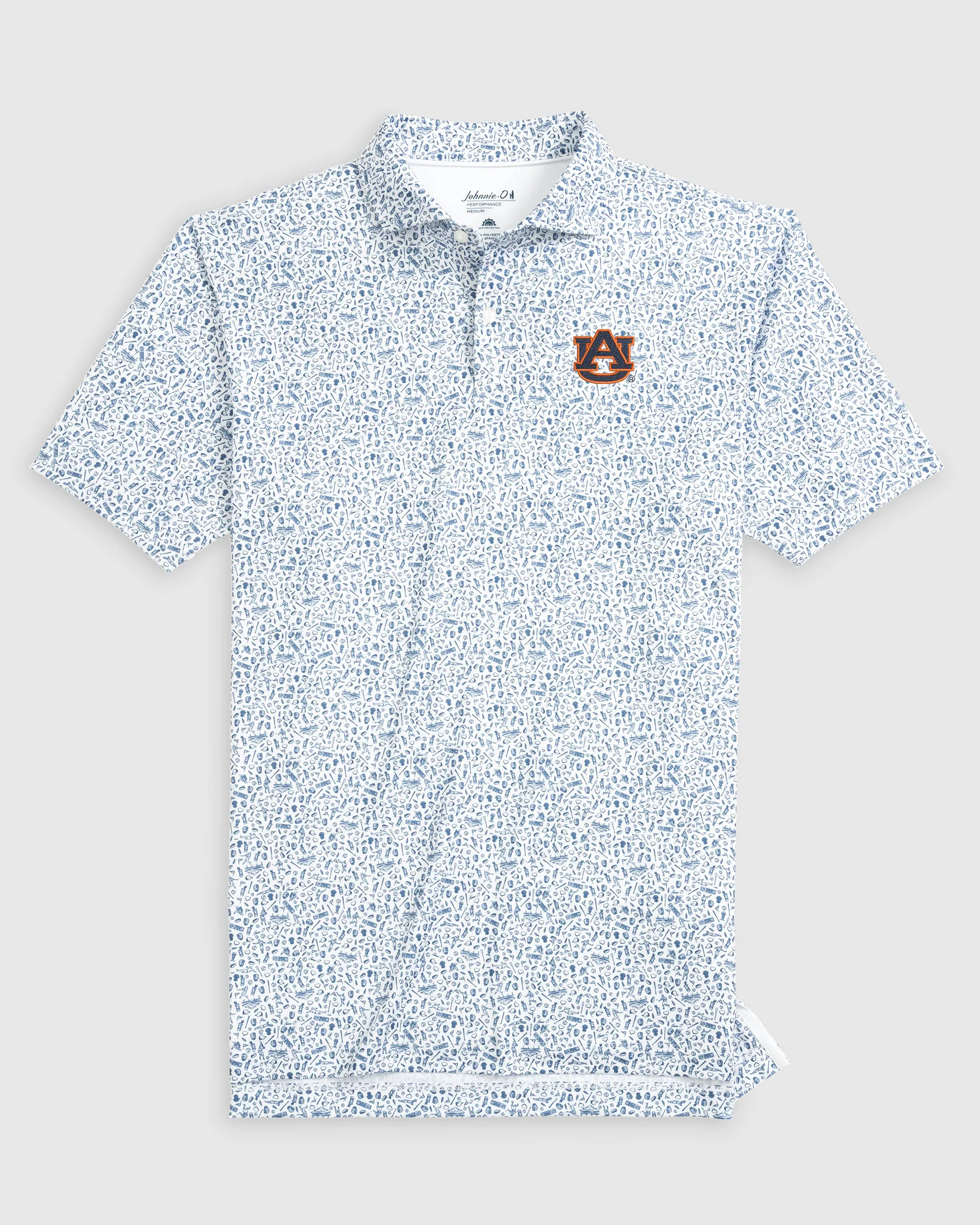 Auburn University Rally Cap Performance Polo