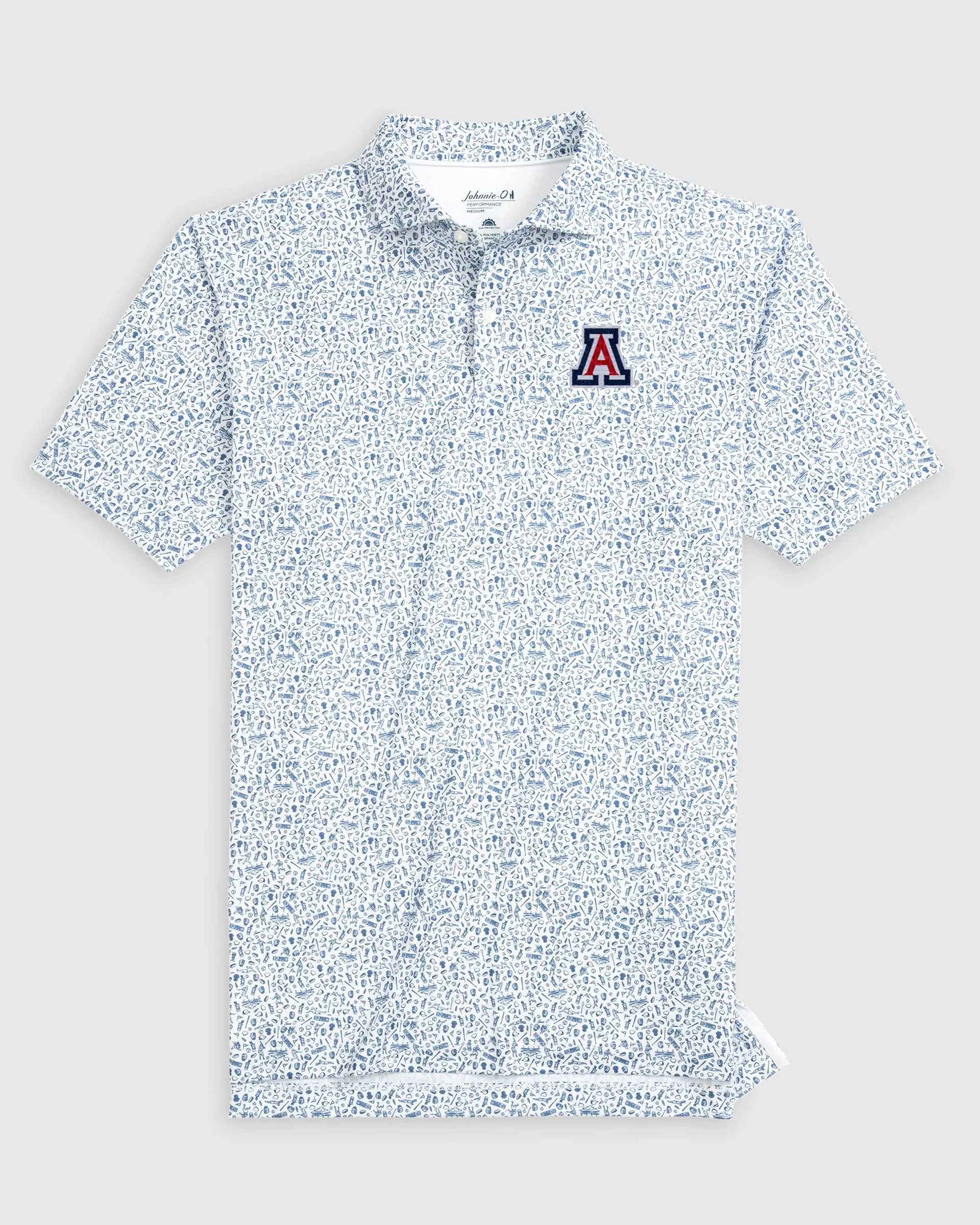 University of Arizona Rally Cap Performance Polo