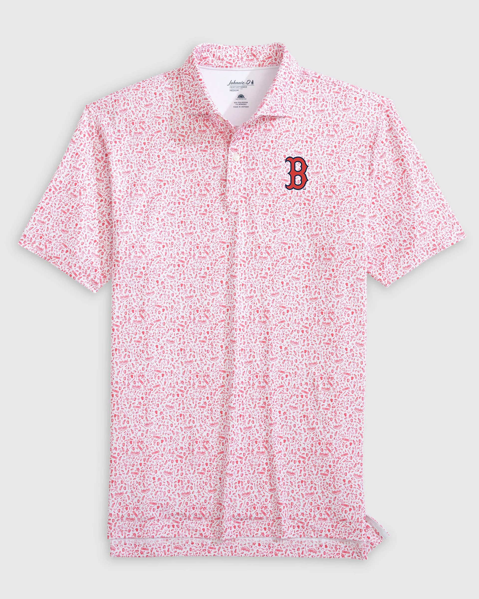 Boston Red Sox Rally Cap Performance Polo