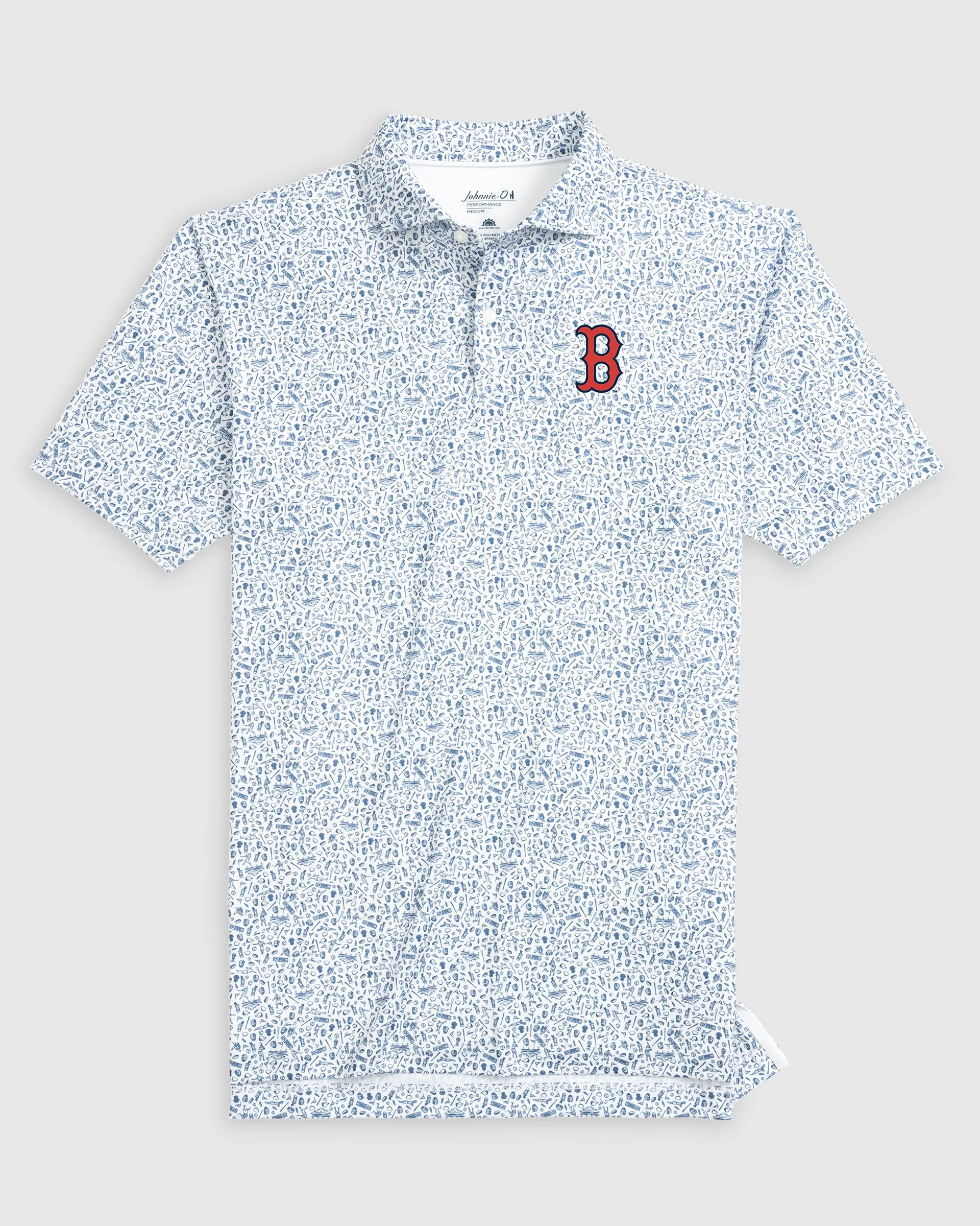 Boston Red Sox Rally Cap Performance Polo - Image 2