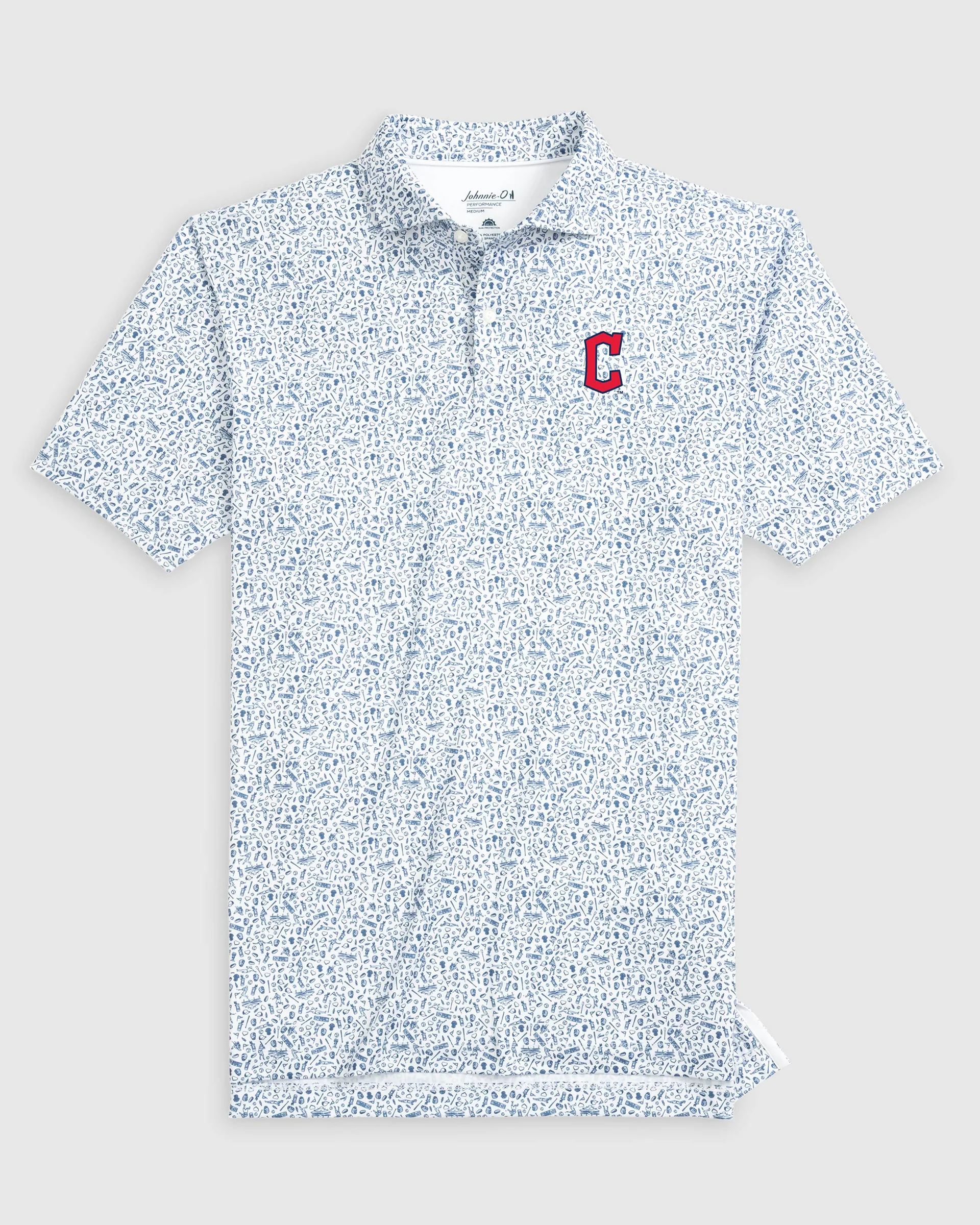 Cleveland Guardians Rally Cap Performance Polo